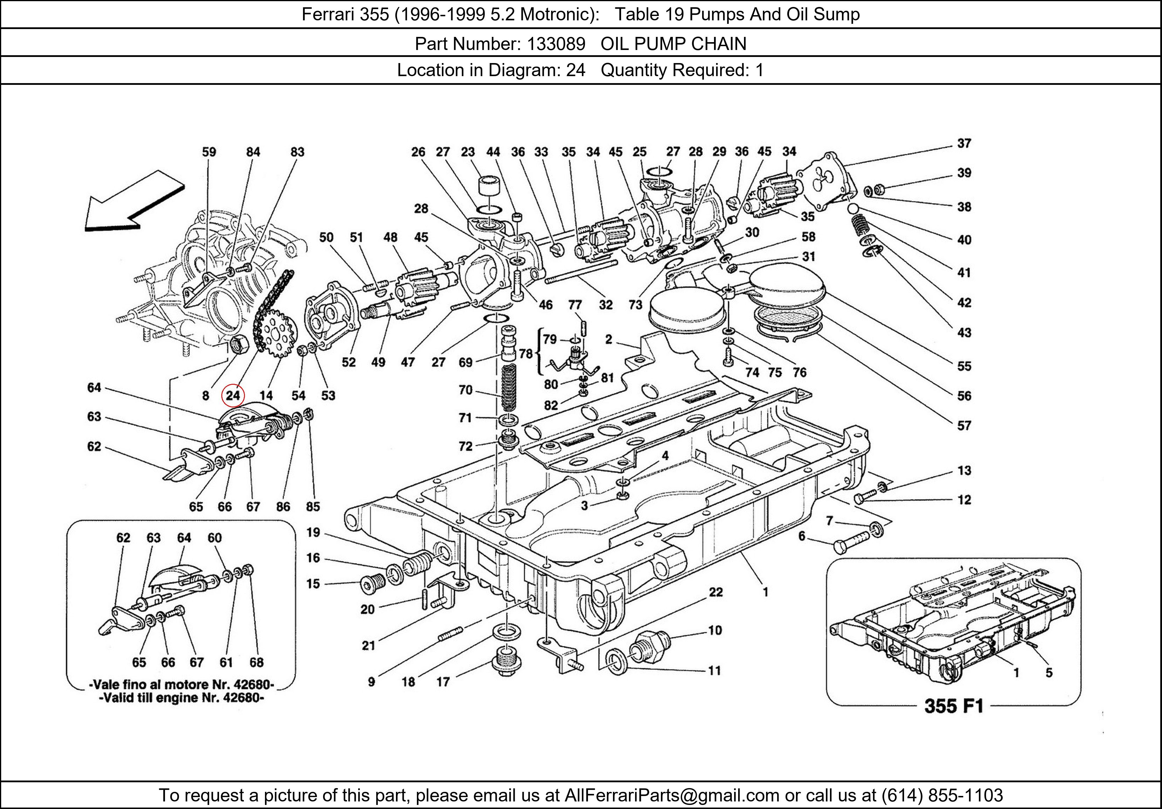 Ferrari Part 133089