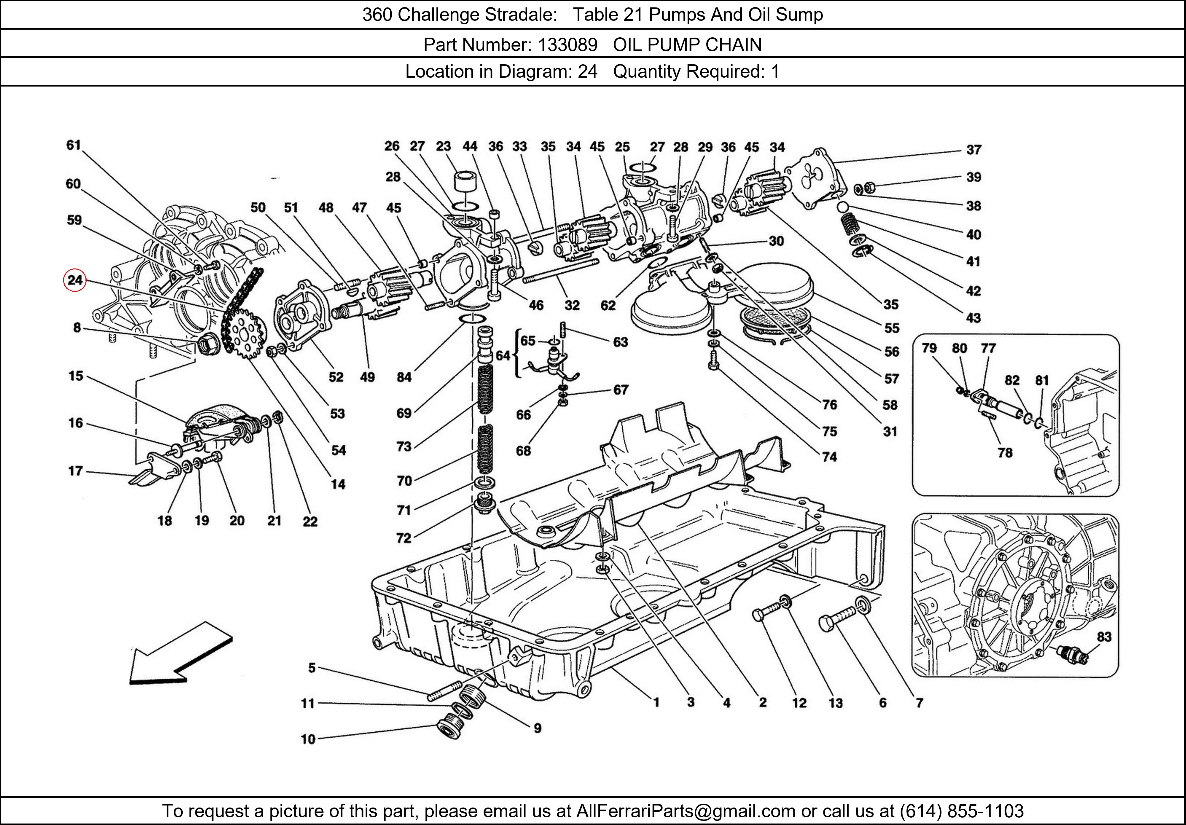 Ferrari Part 133089