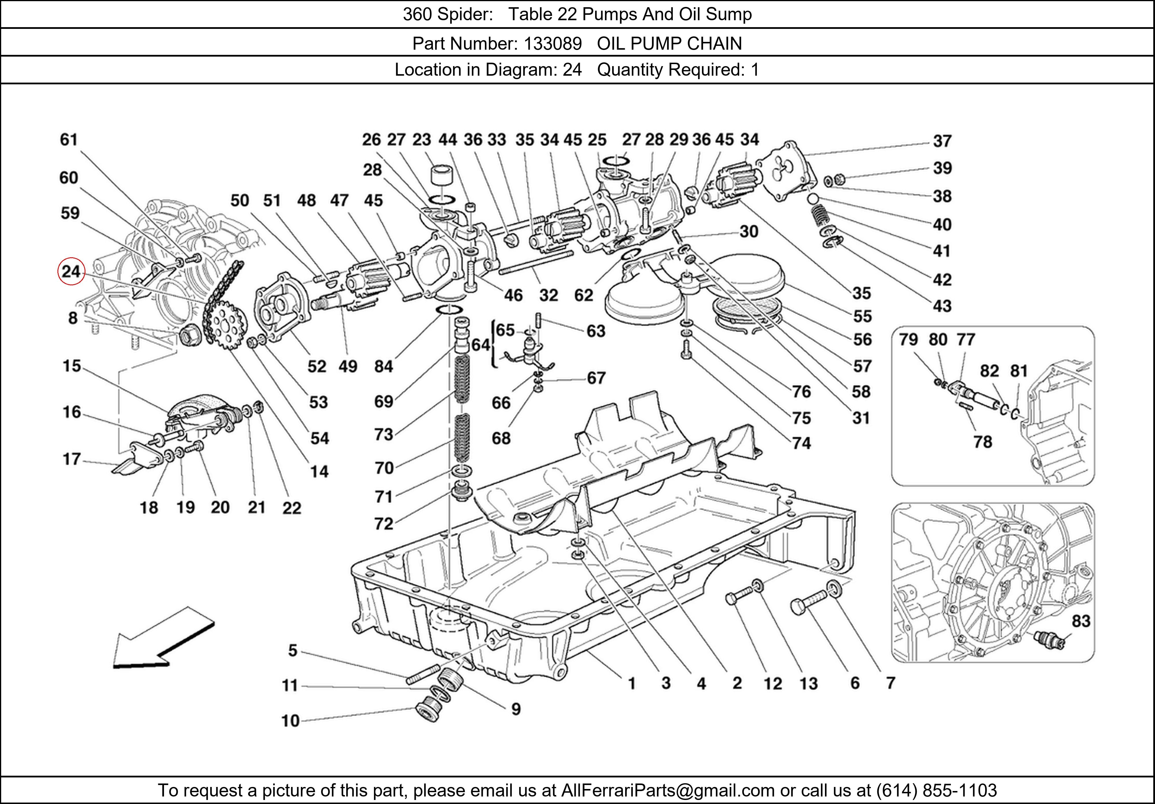 Ferrari Part 133089