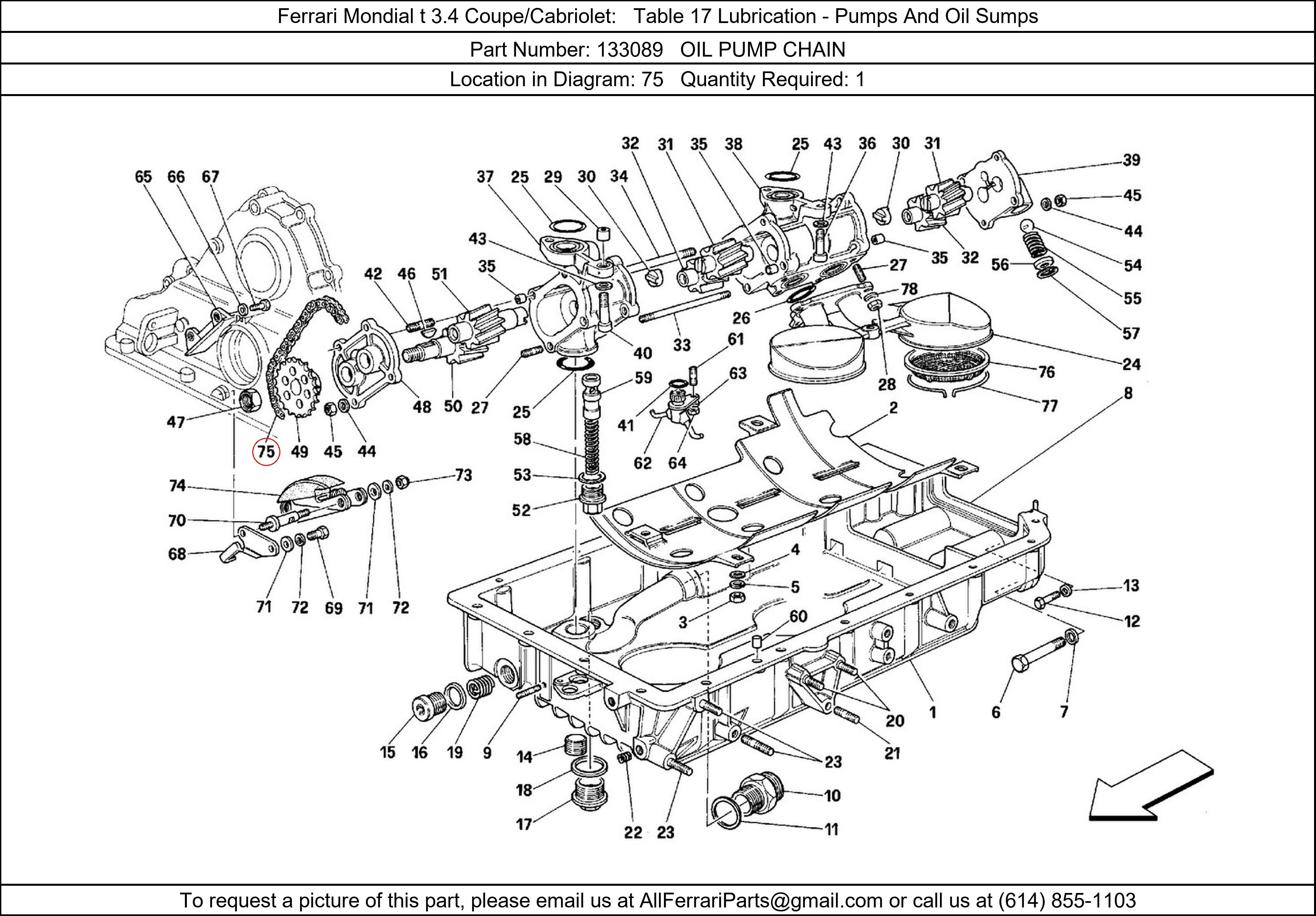 Ferrari Part 133089