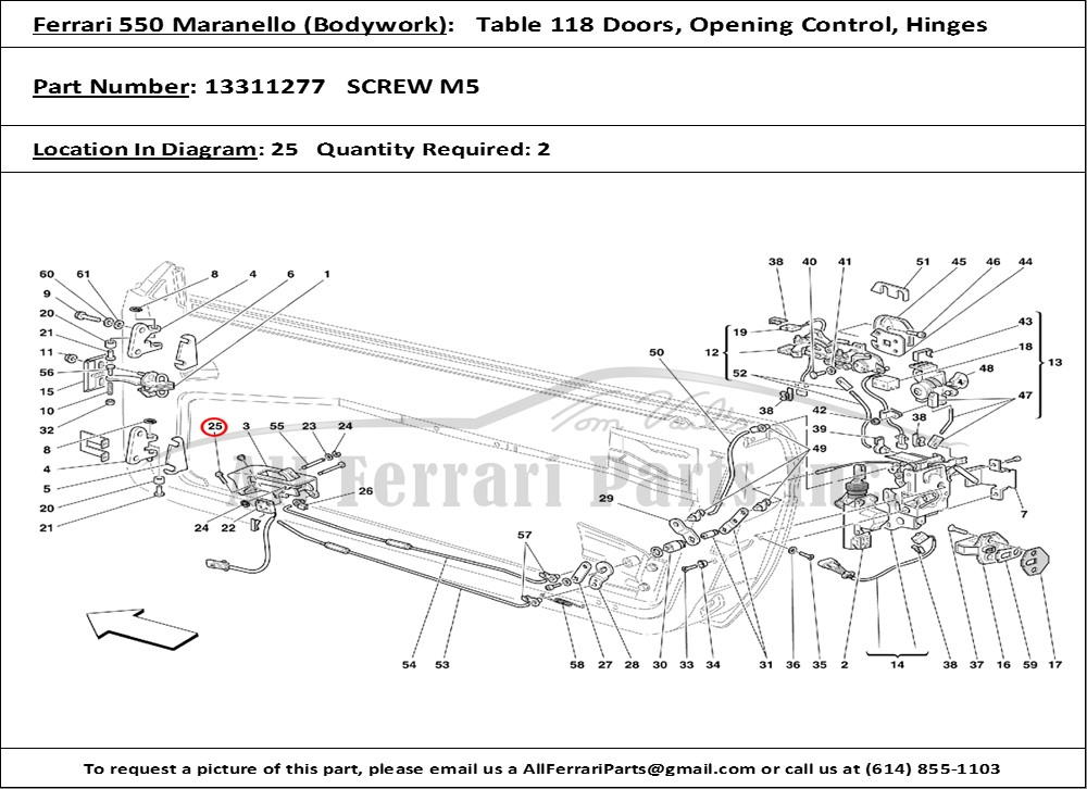 Ferrari Part 13311277