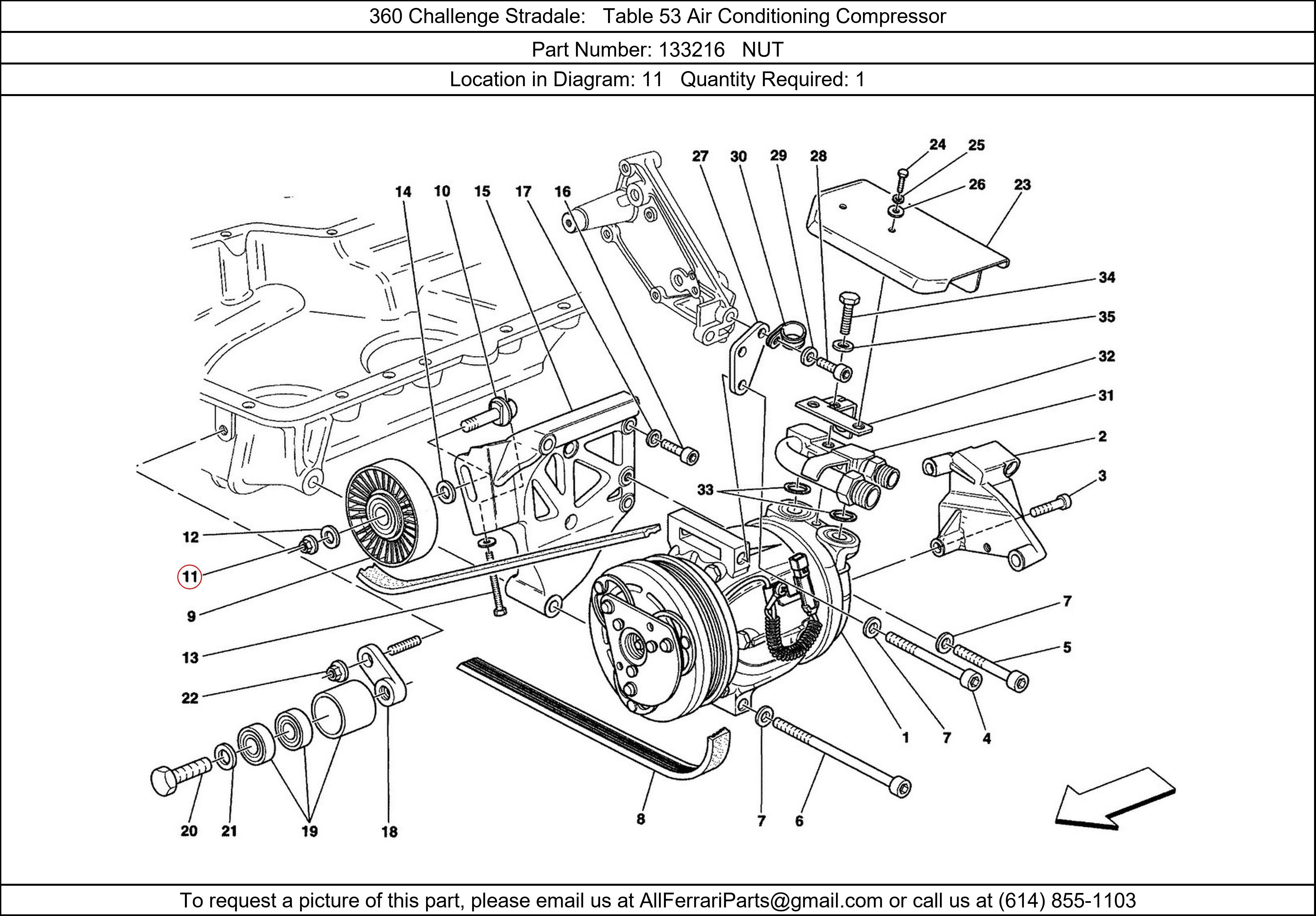 Ferrari Part 133216