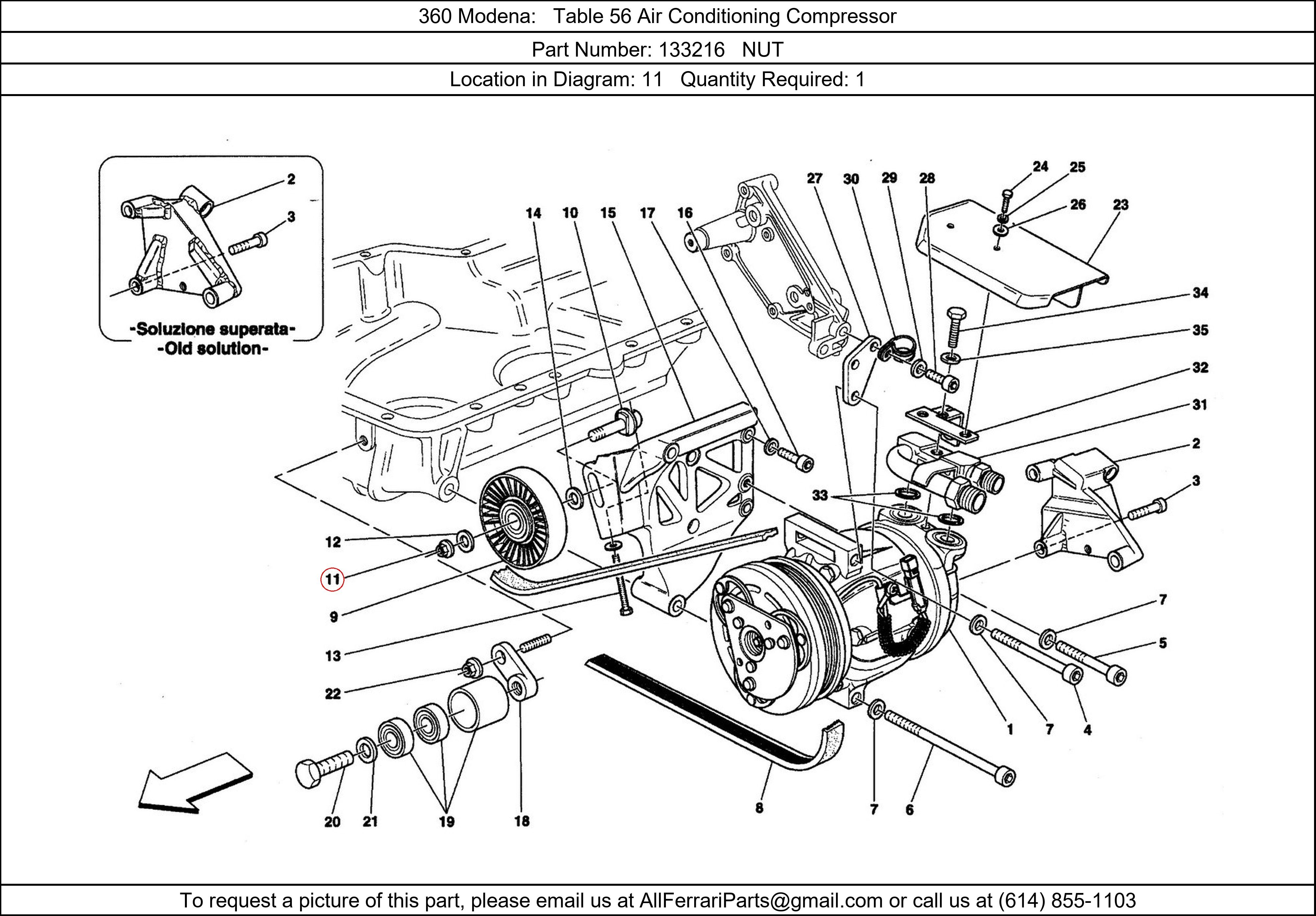 Ferrari Part 133216