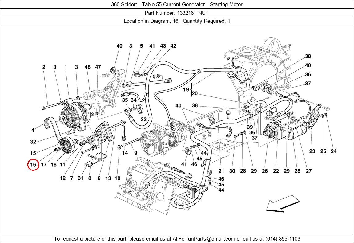 Ferrari Part 133216