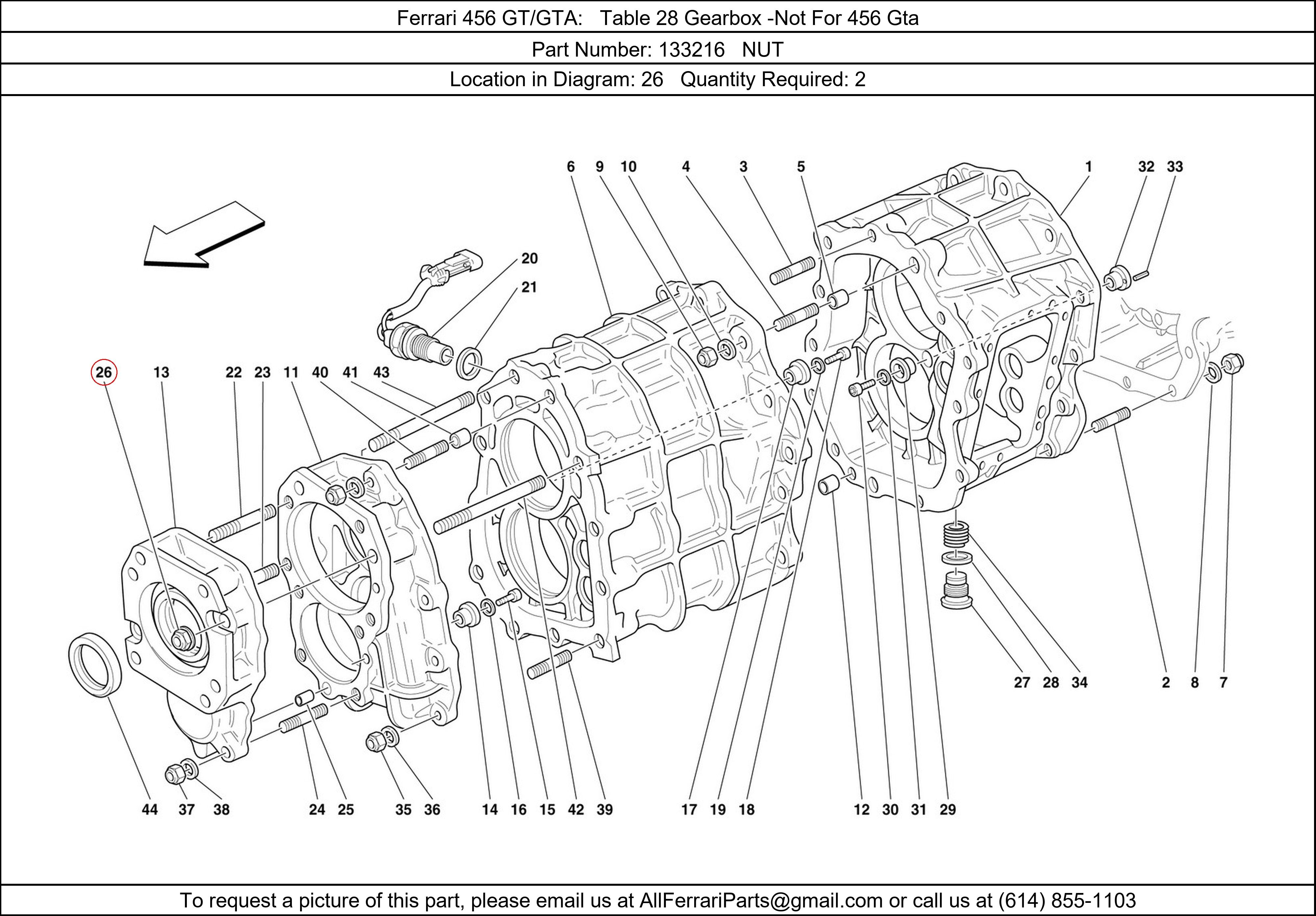 Ferrari Part 133216