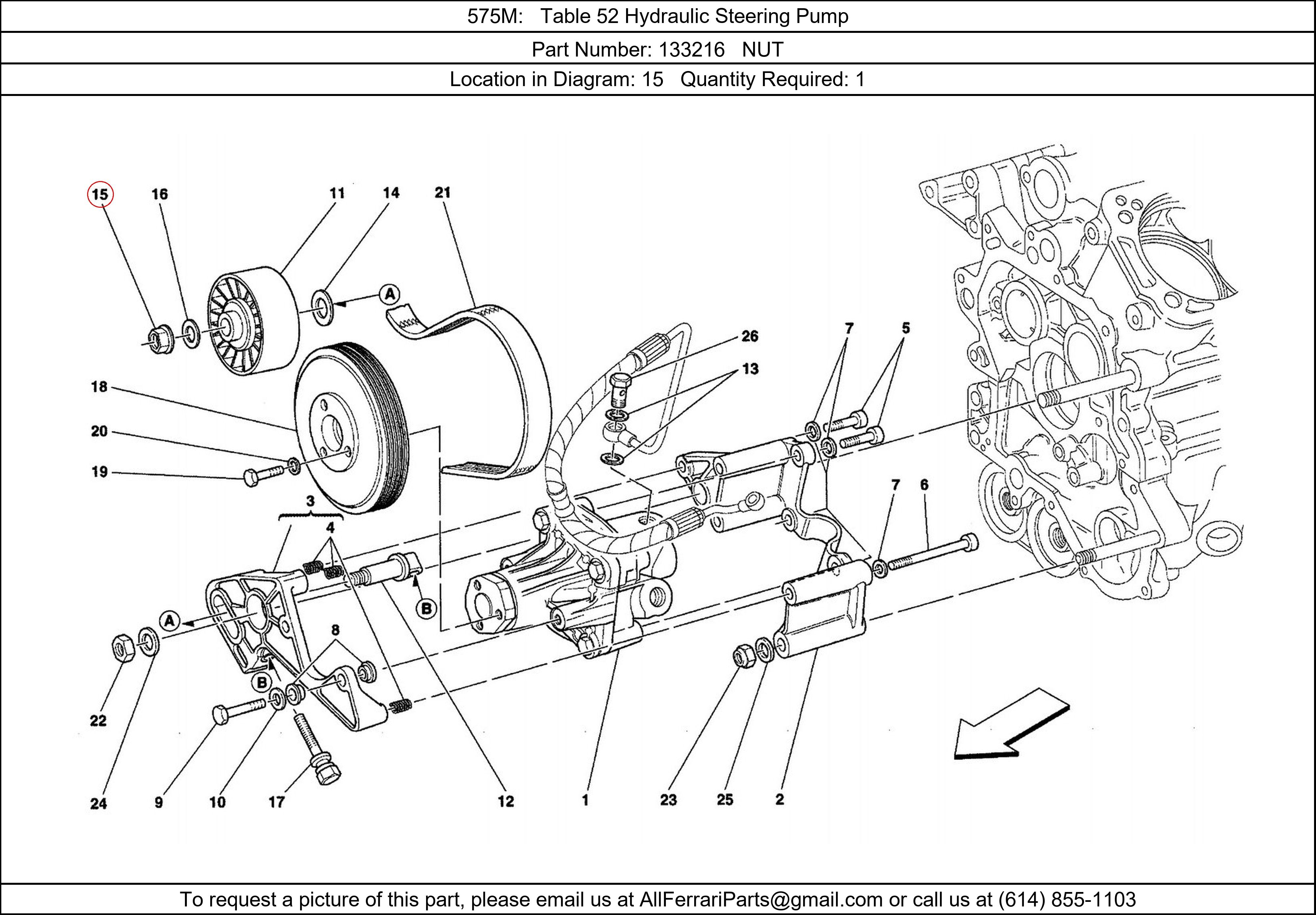 Ferrari Part 133216