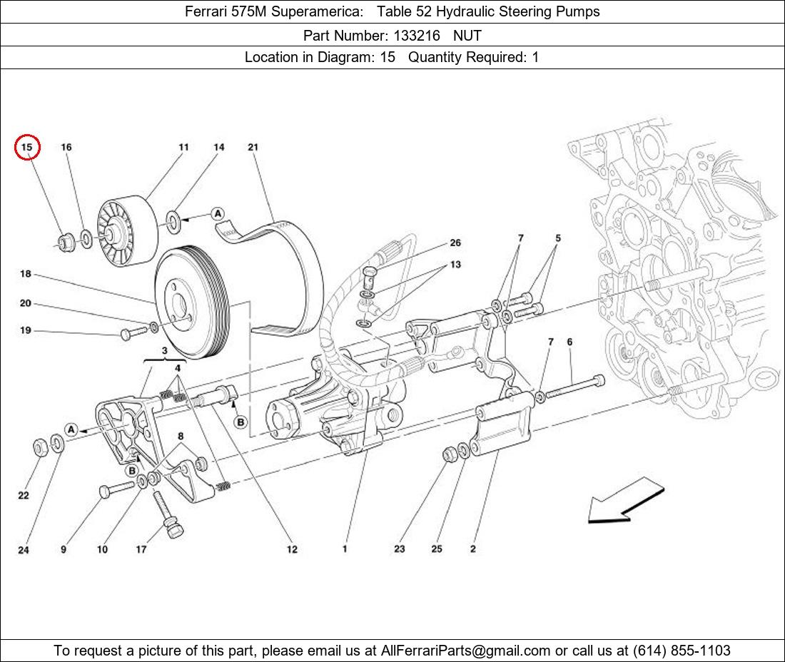 Ferrari Part 133216