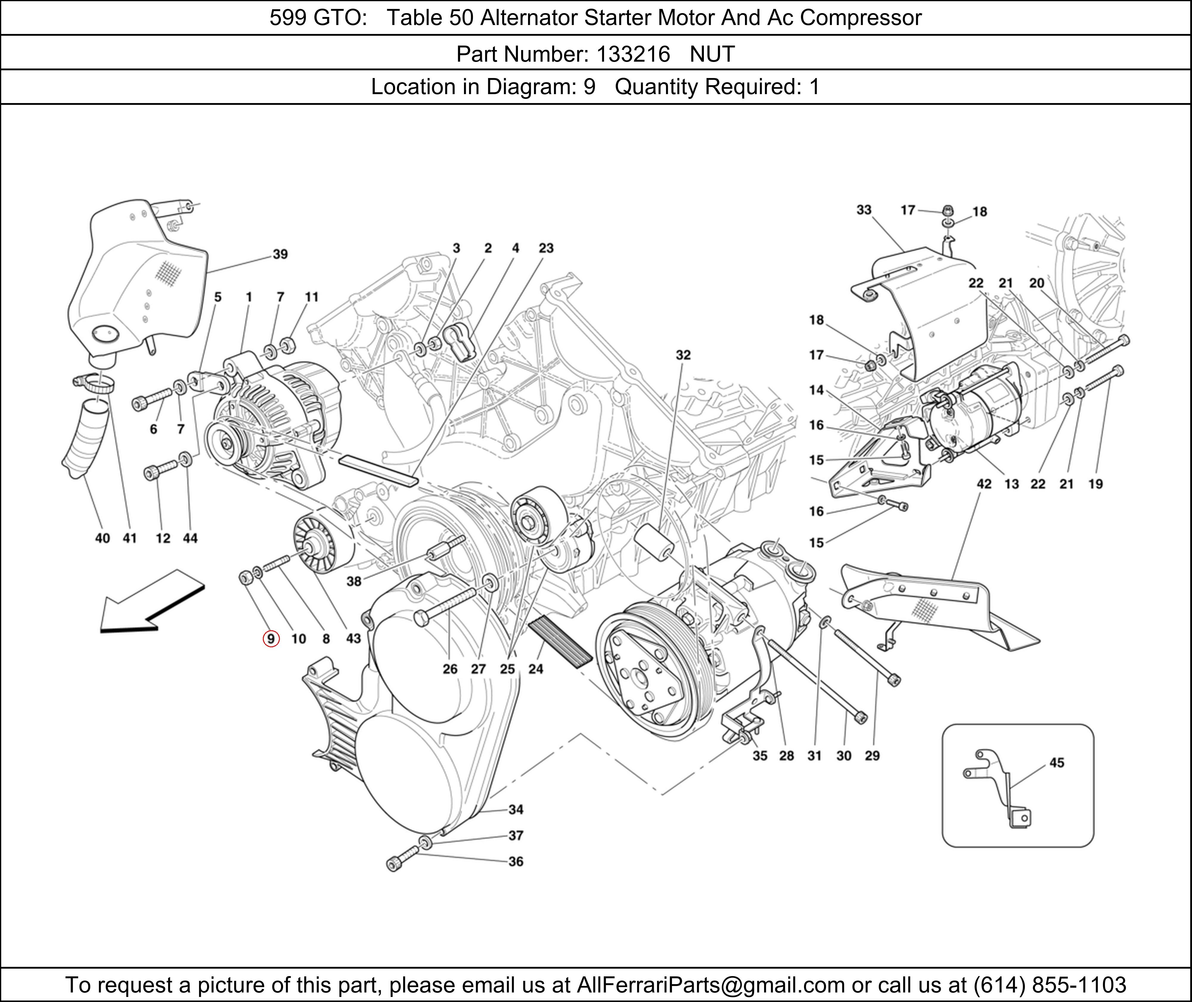 Ferrari Part 133216