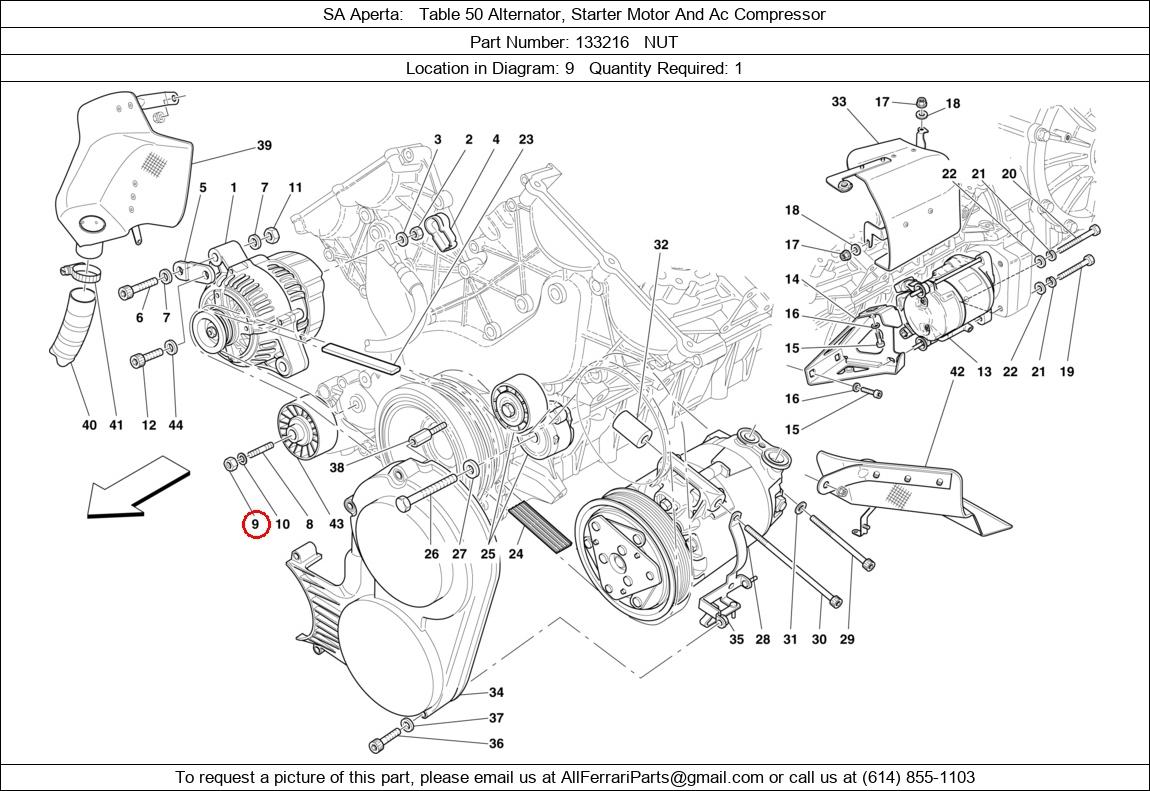 Ferrari Part 133216