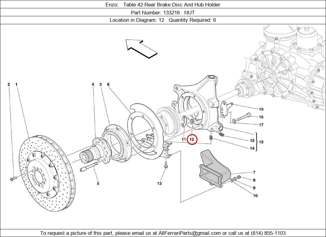 Ferrari Part 133216