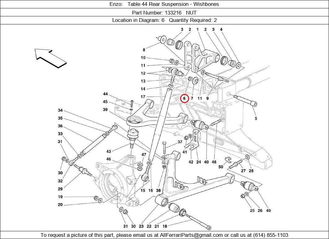 Ferrari Part 133216