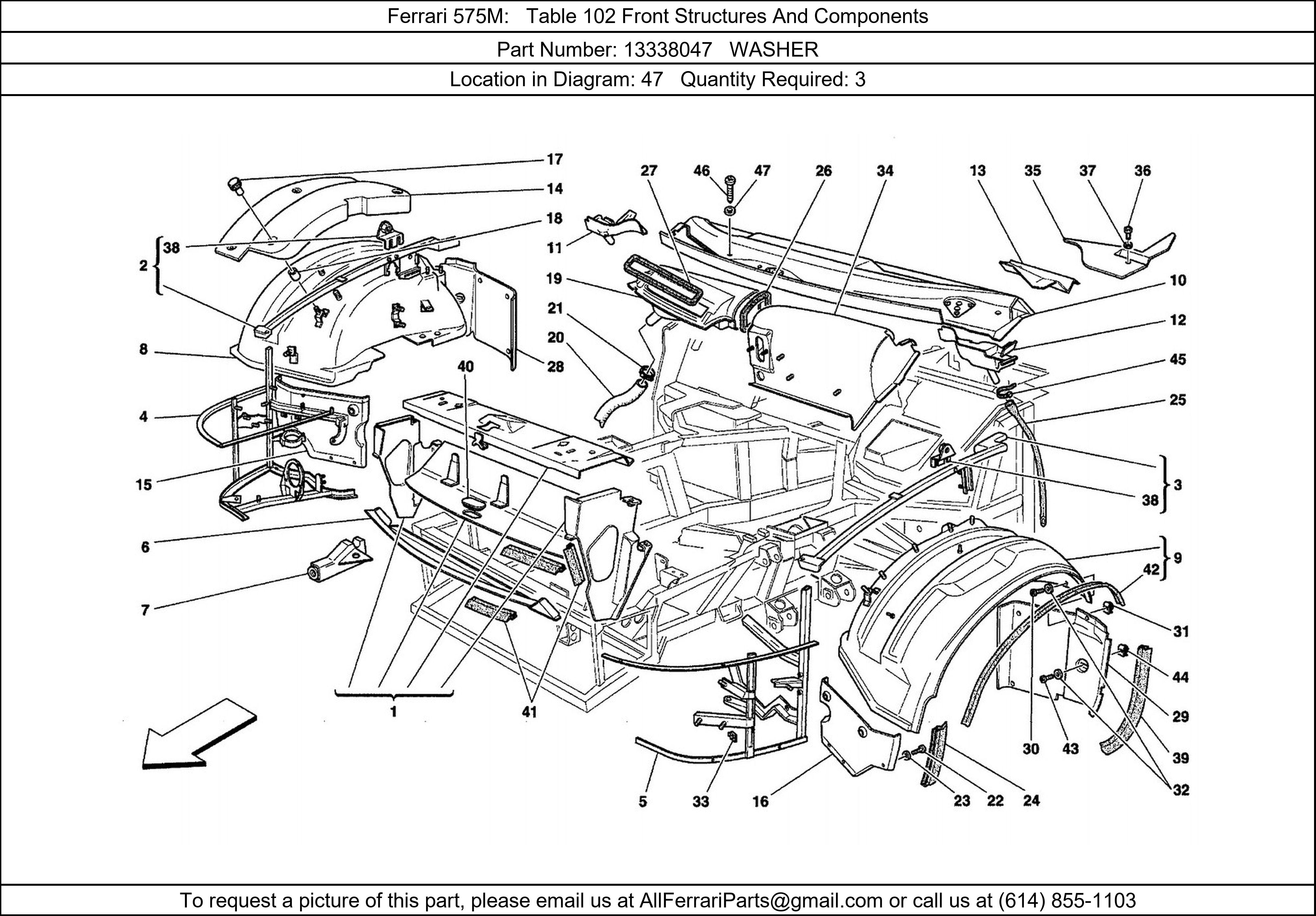 Ferrari Part 13338047
