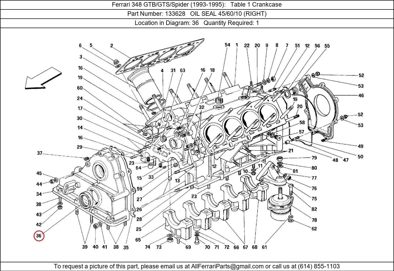 Ferrari Part 133628