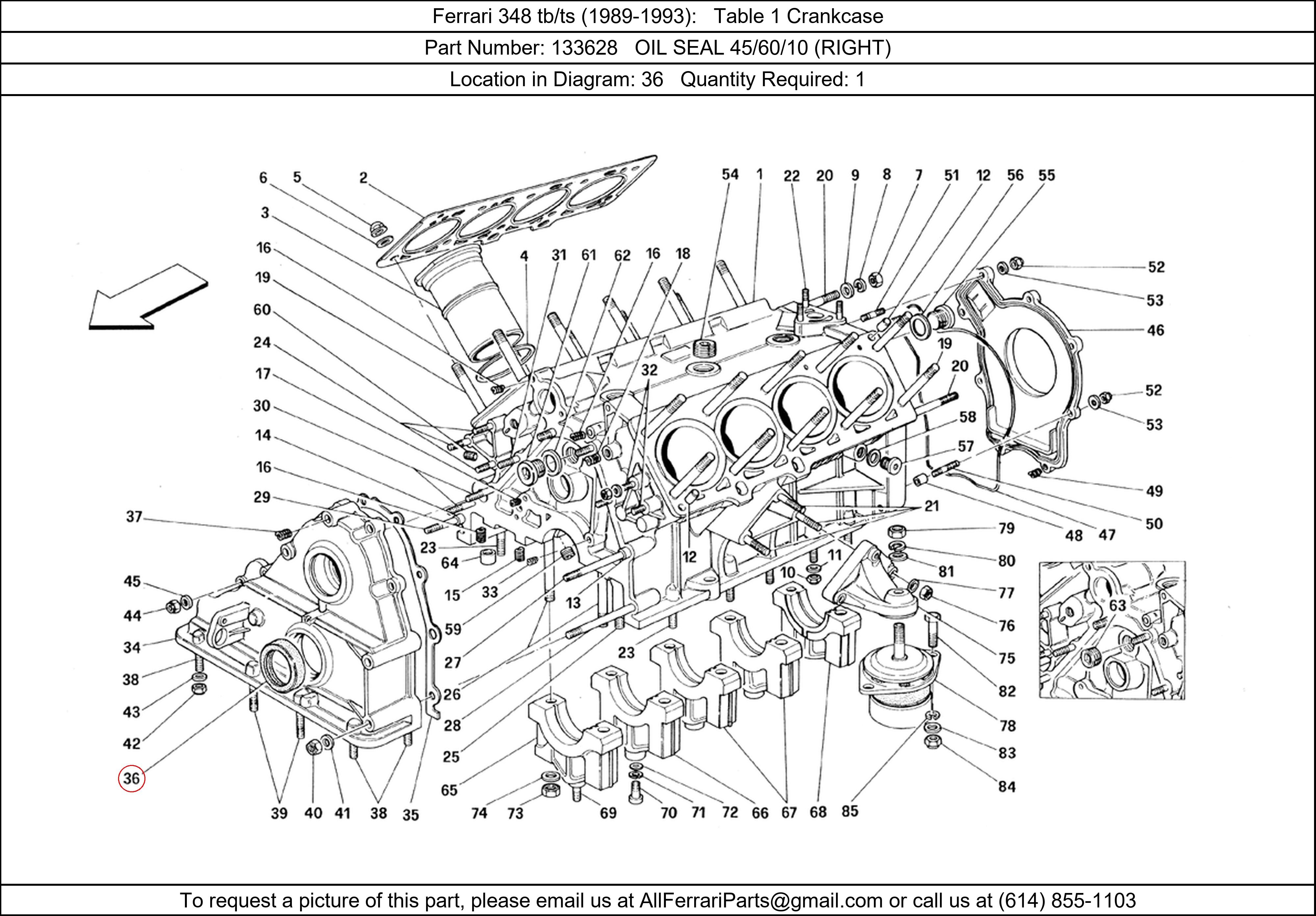 Ferrari Part 133628