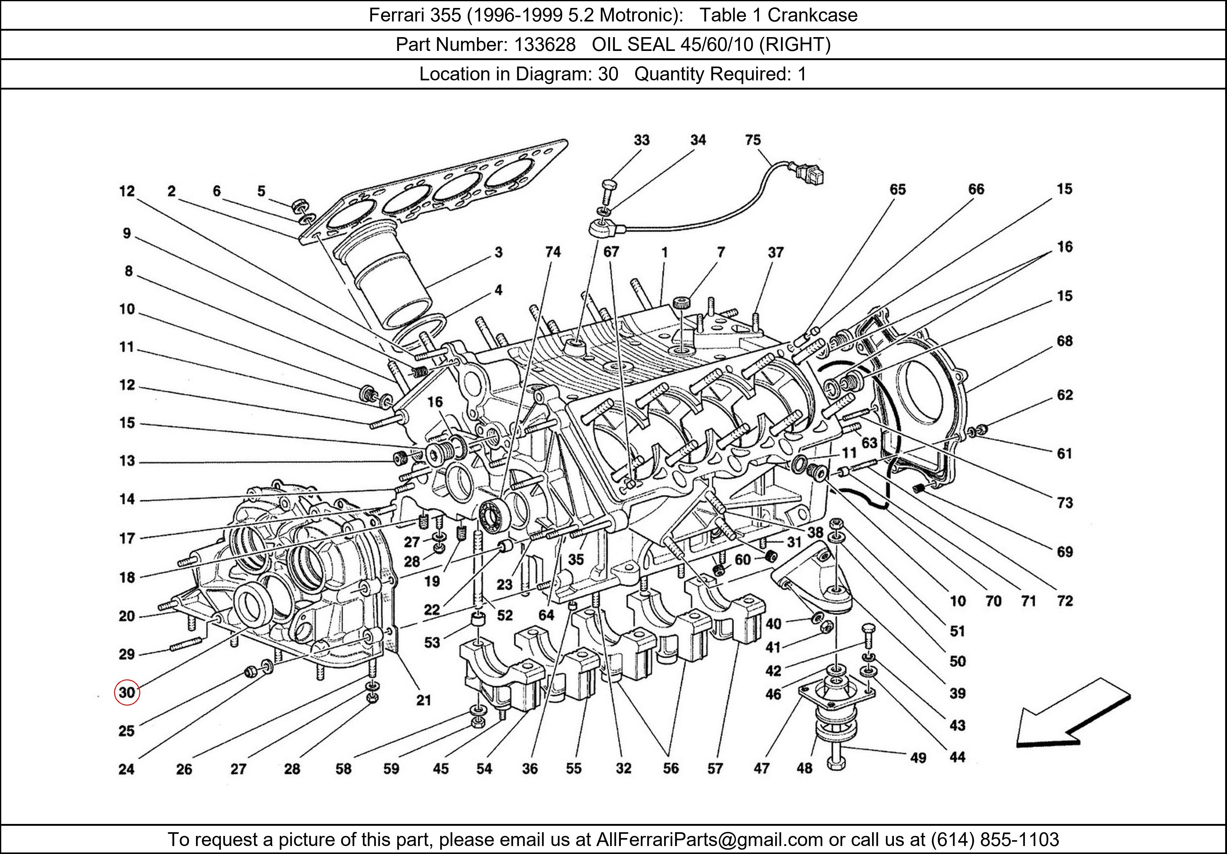 Ferrari Part 133628