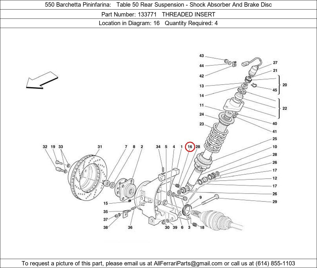 Ferrari Part 133771