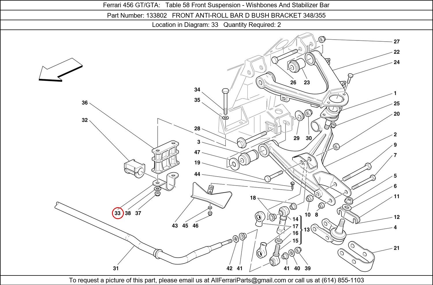 Ferrari Part 133802