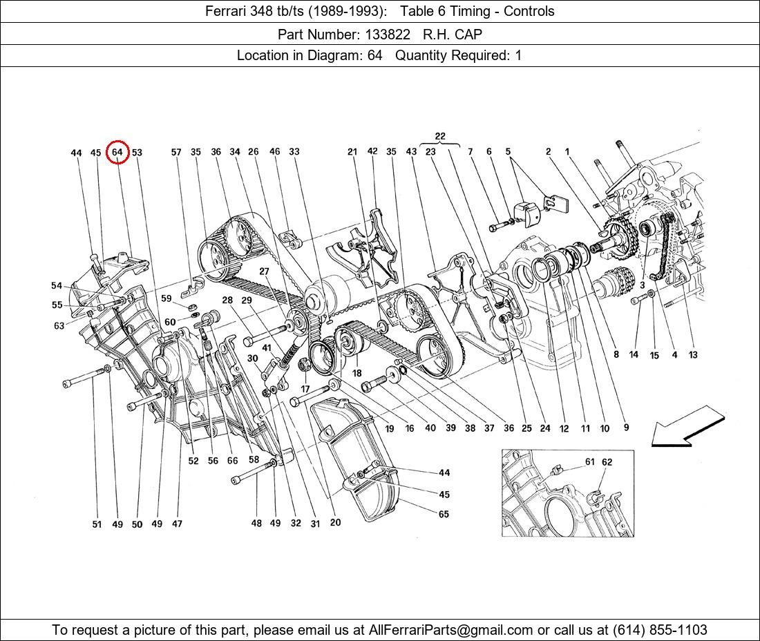 Ferrari Part 133822