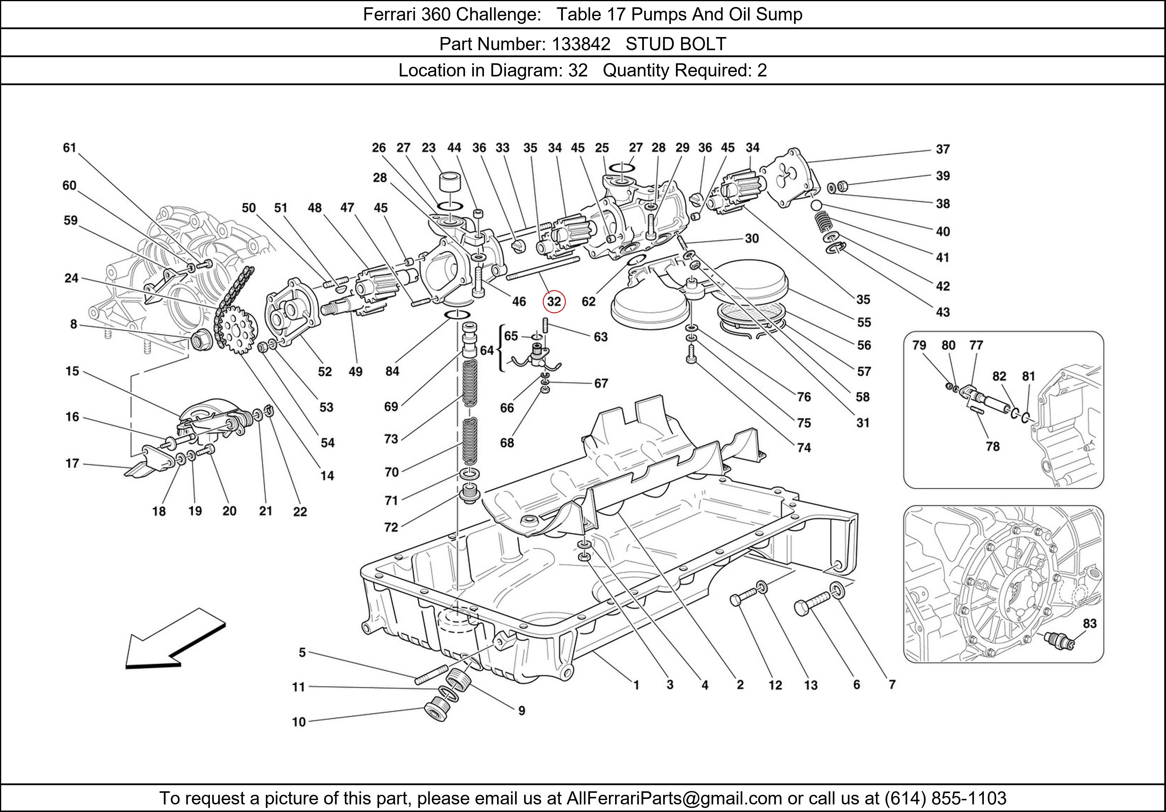 Ferrari Part 133842