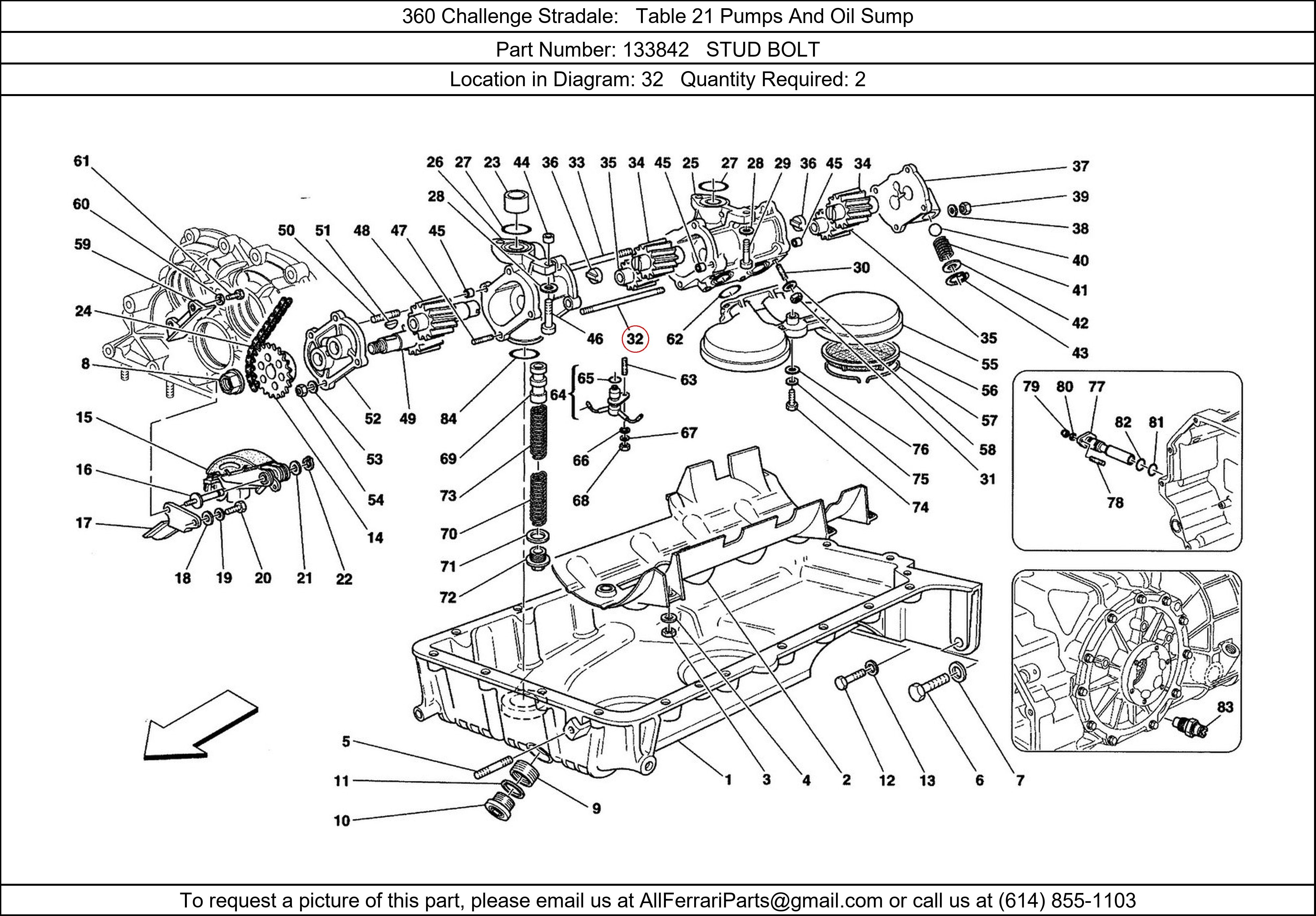 Ferrari Part 133842