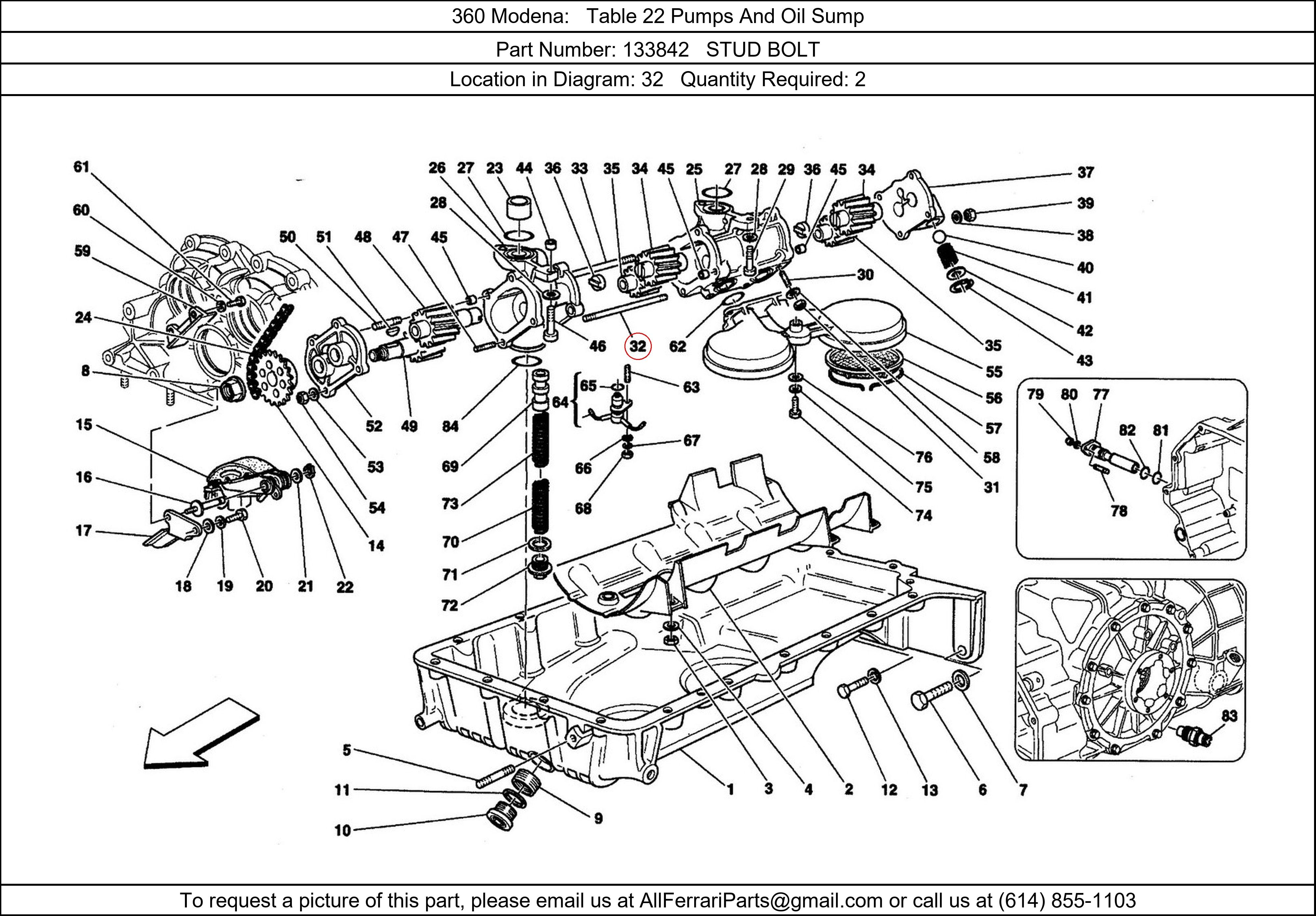 Ferrari Part 133842