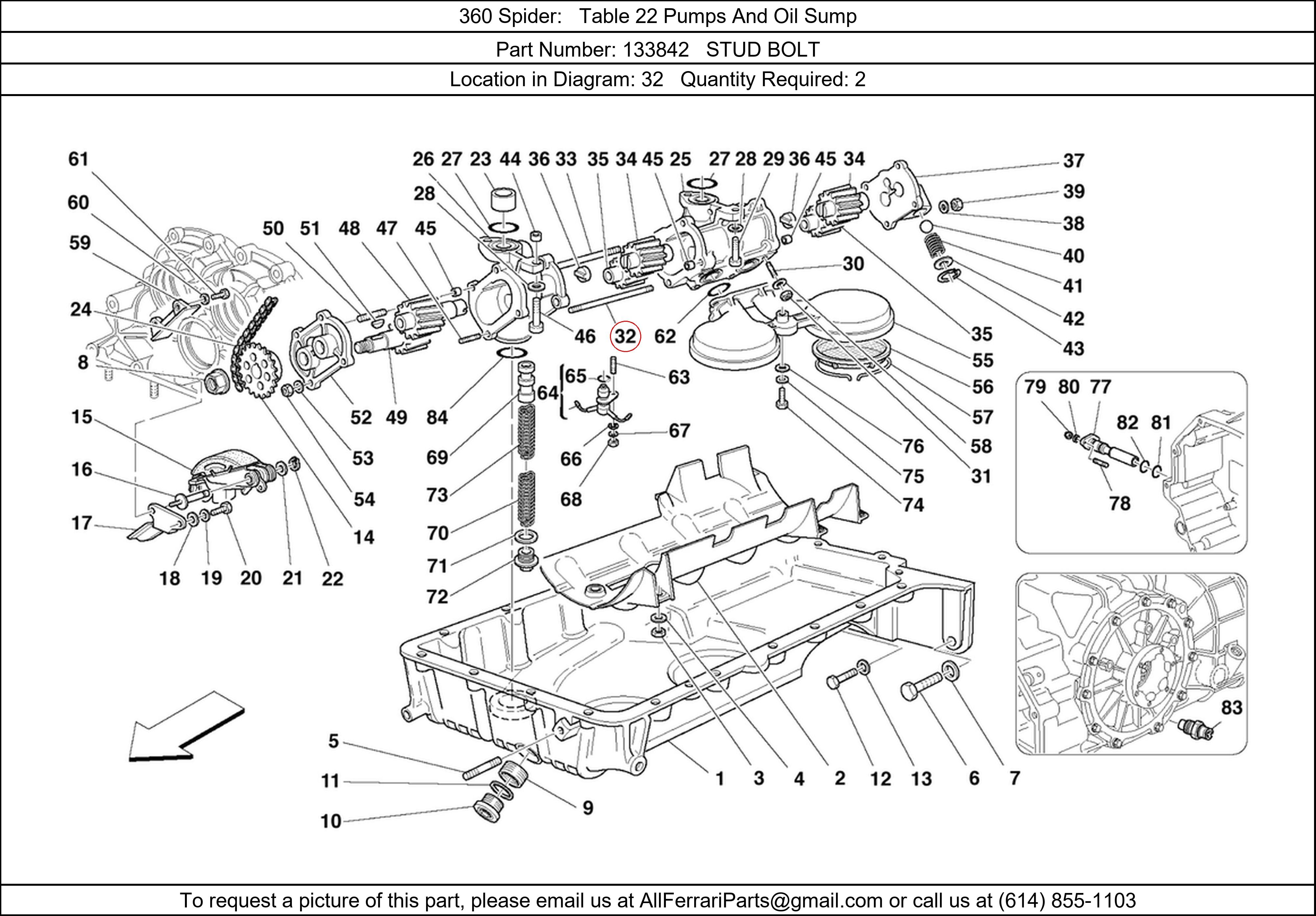 Ferrari Part 133842