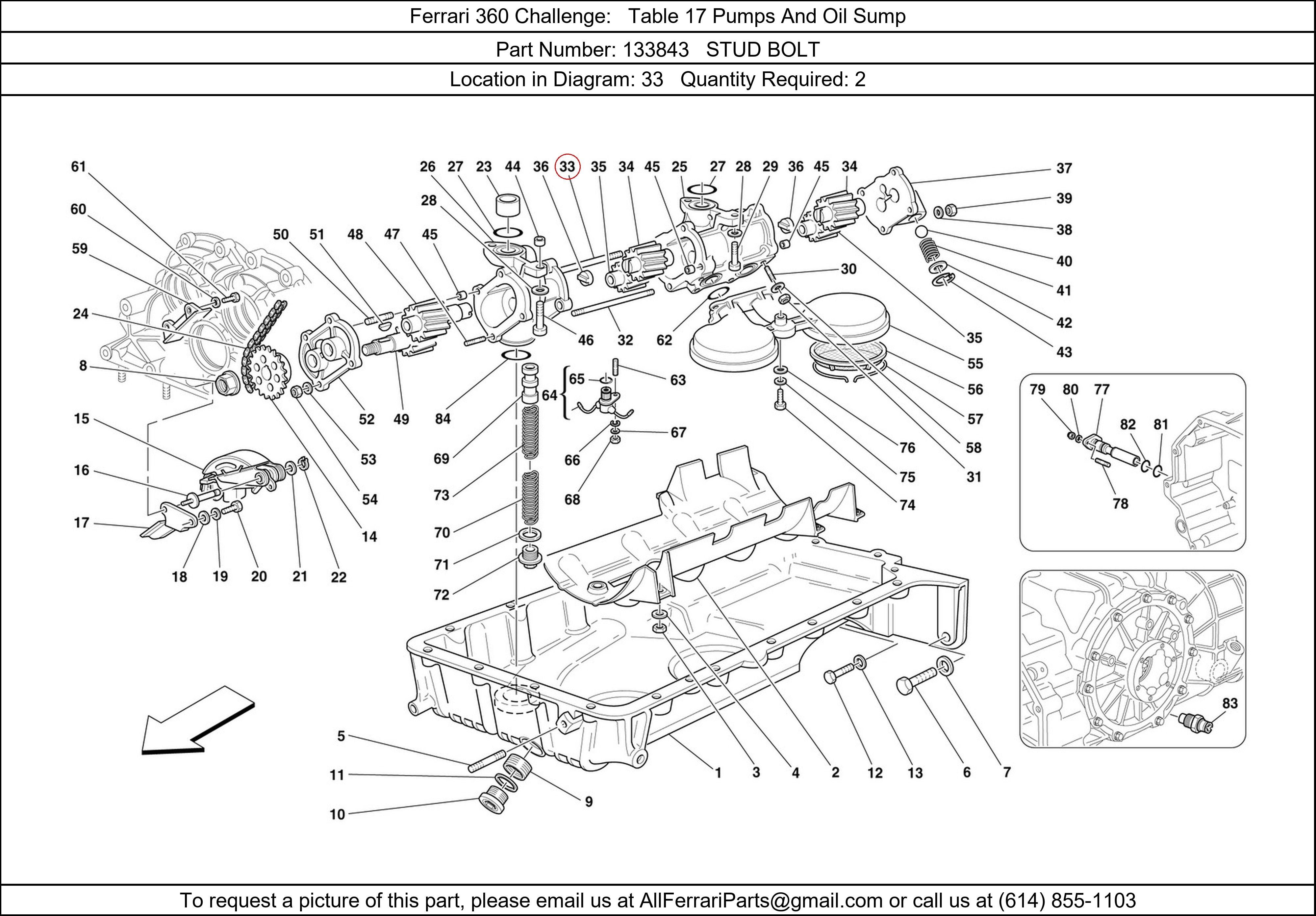 Ferrari Part 133843