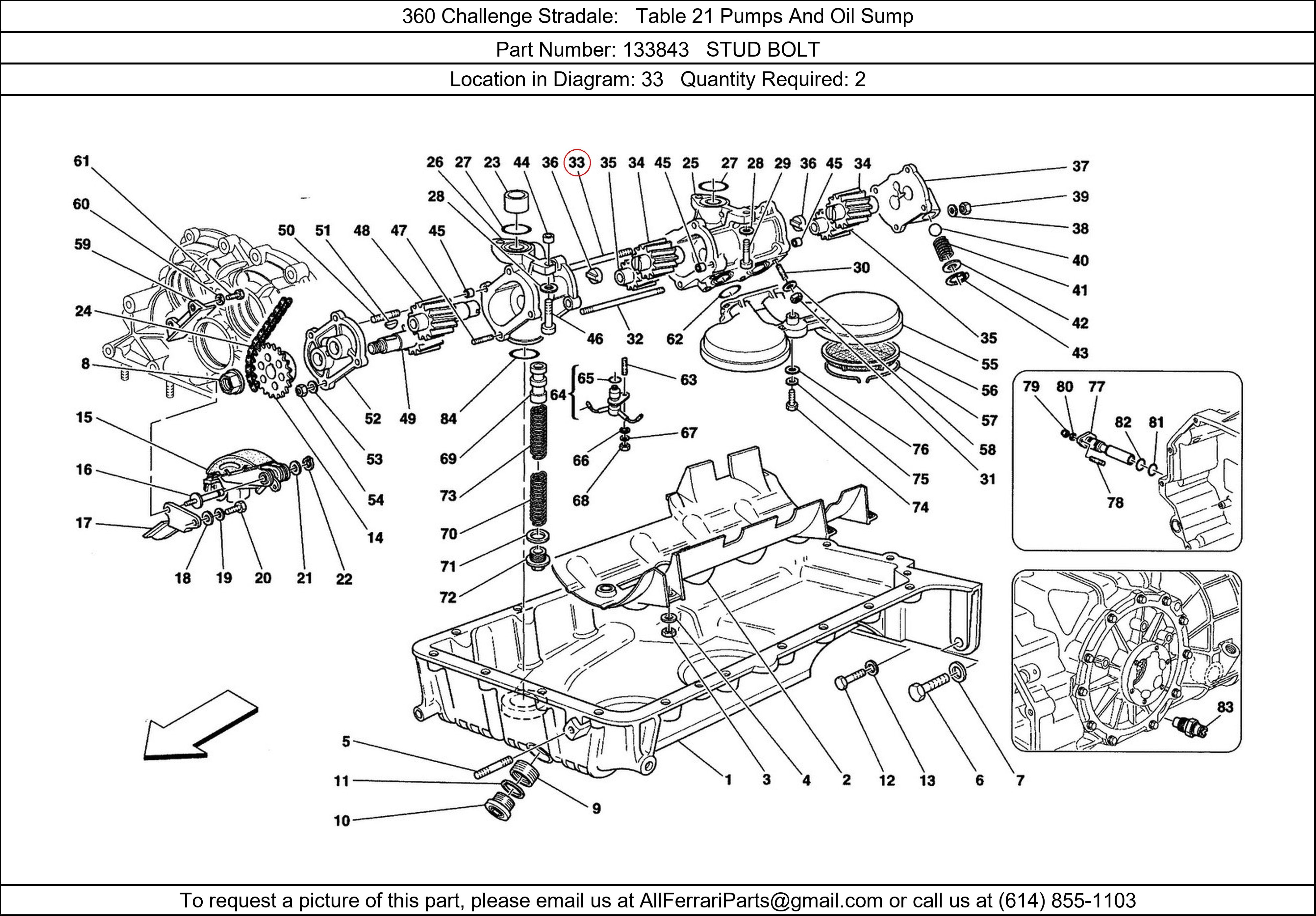 Ferrari Part 133843