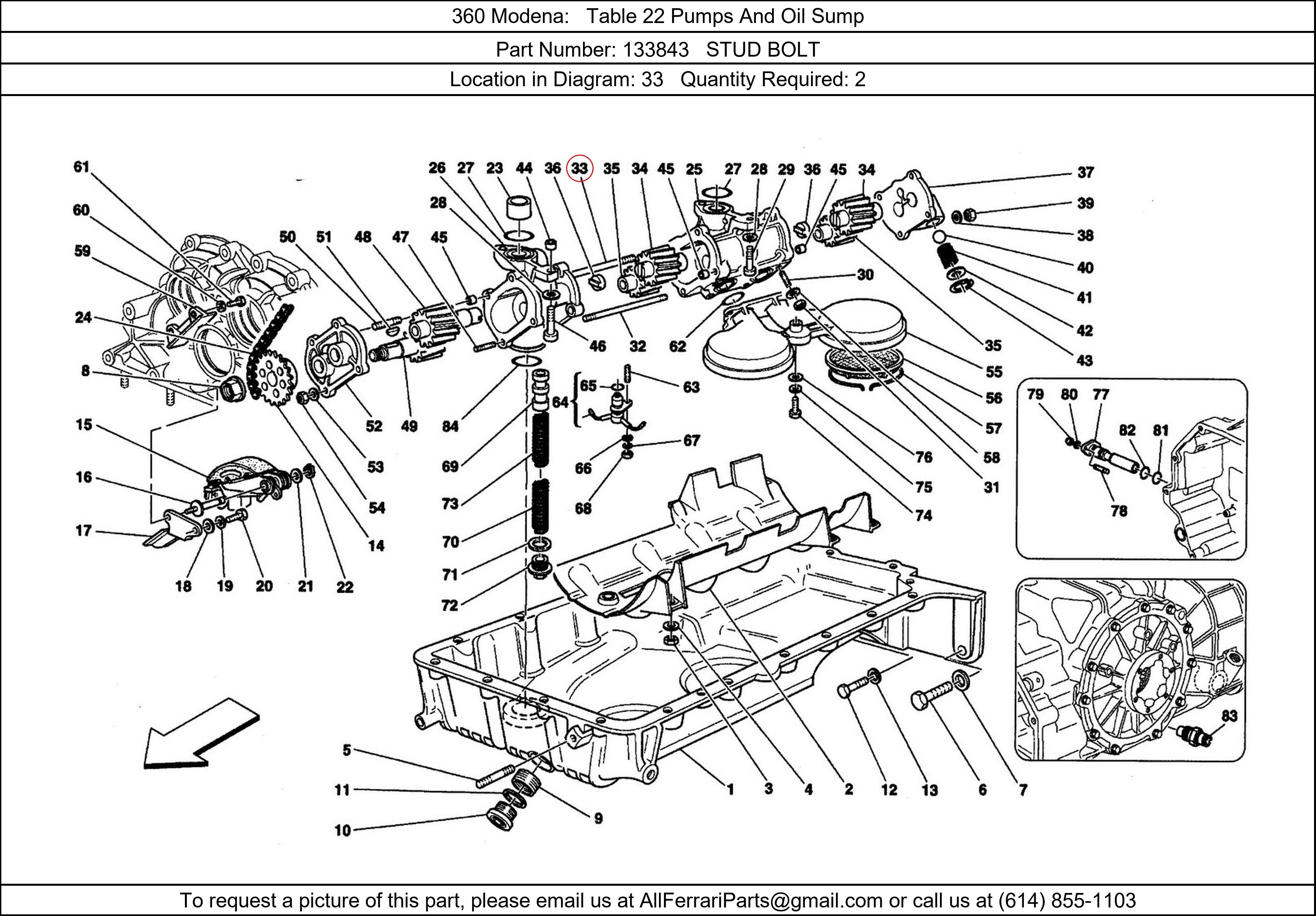 Ferrari Part 133843