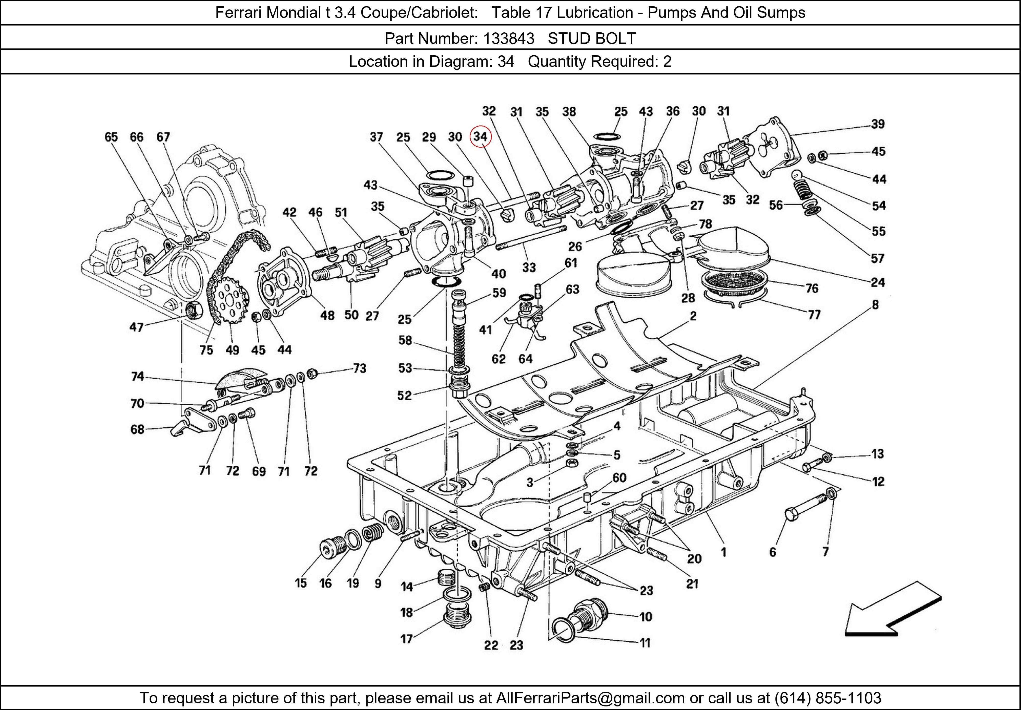 Ferrari Part 133843