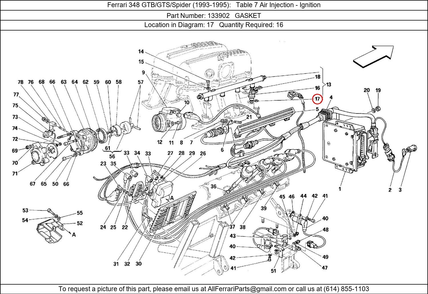 Ferrari Part 133902