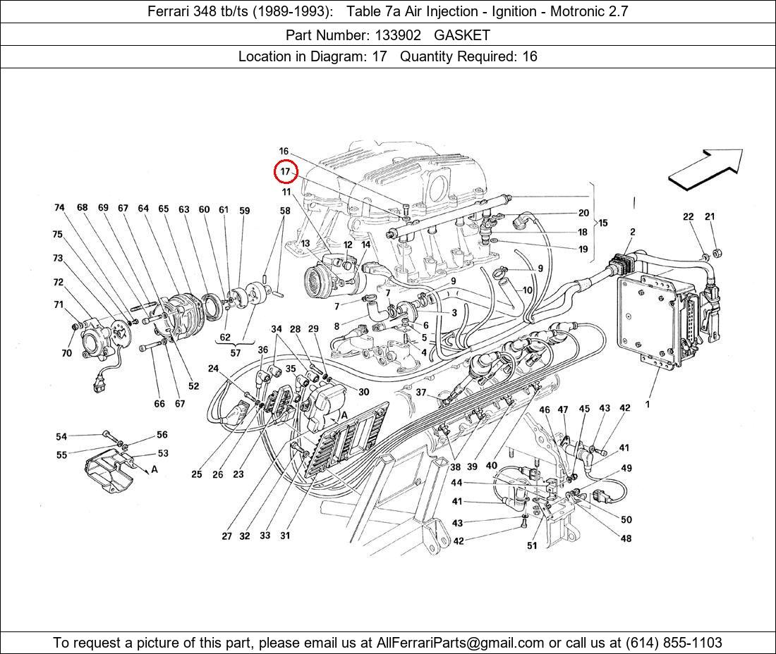 Ferrari Part 133902