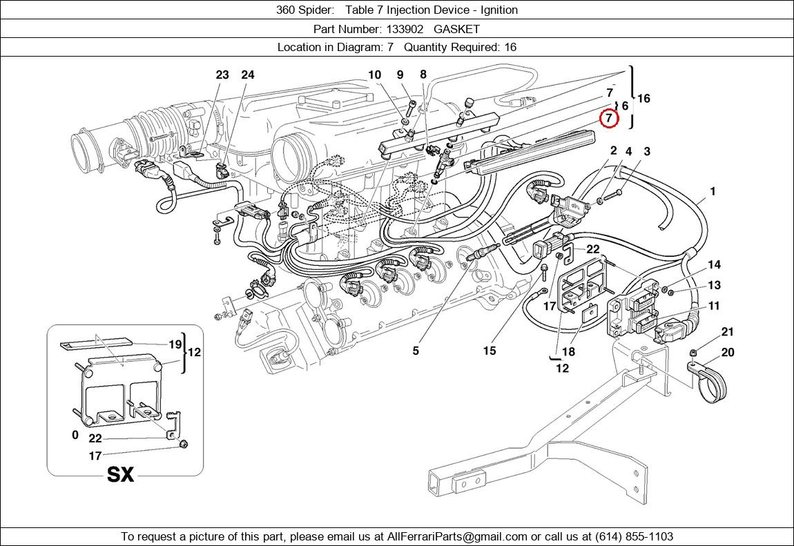 Ferrari Part 133902