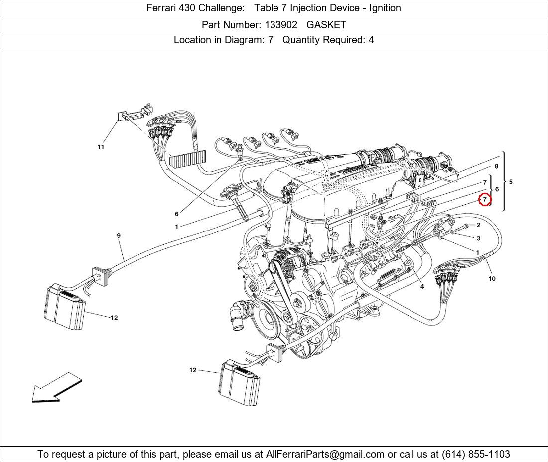 Ferrari Part 133902