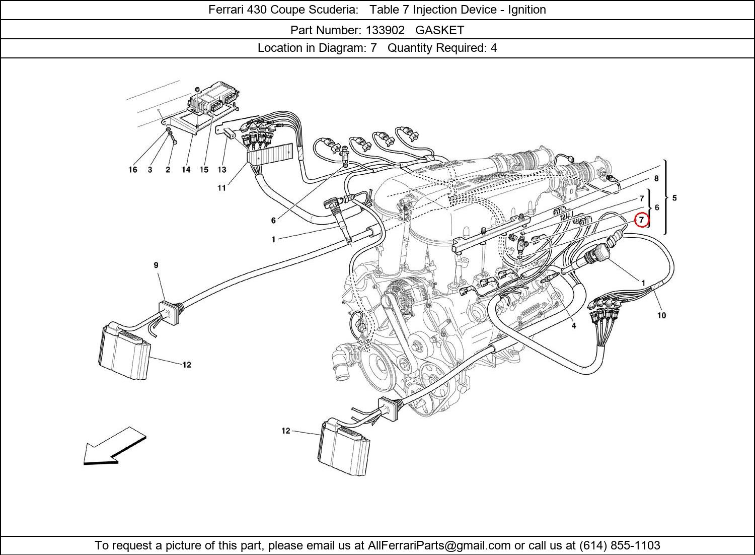 Ferrari Part 133902