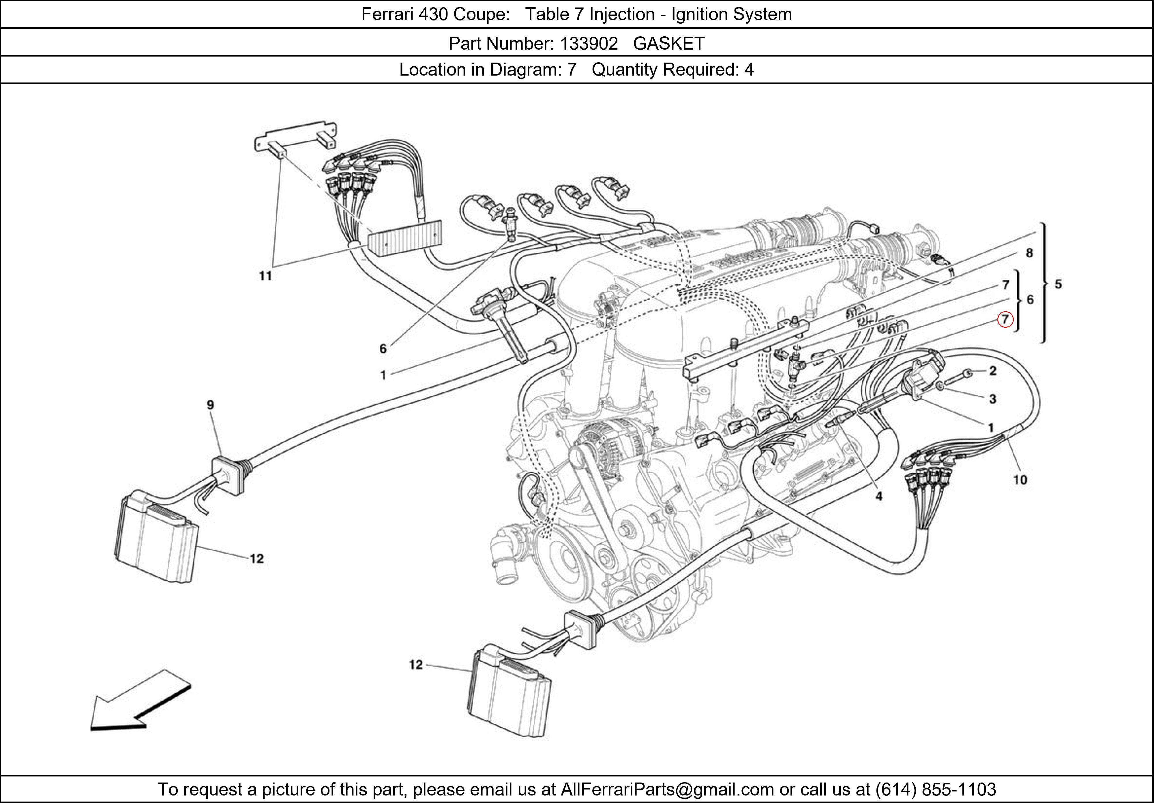 Ferrari Part 133902