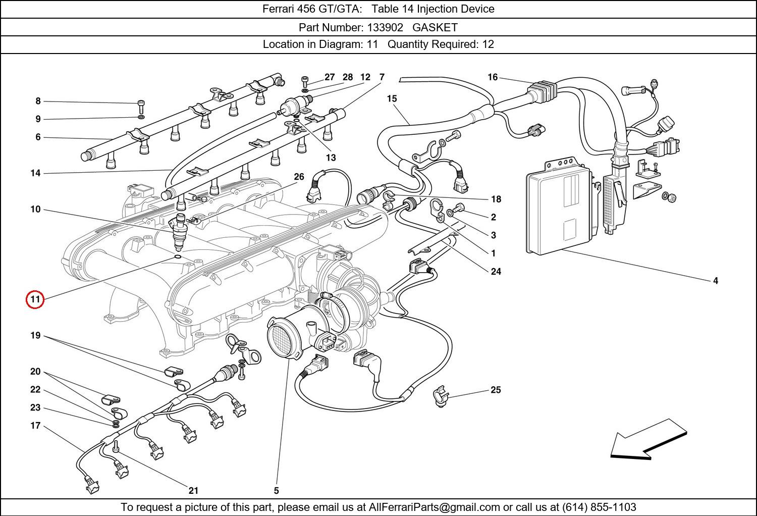 Ferrari Part 133902