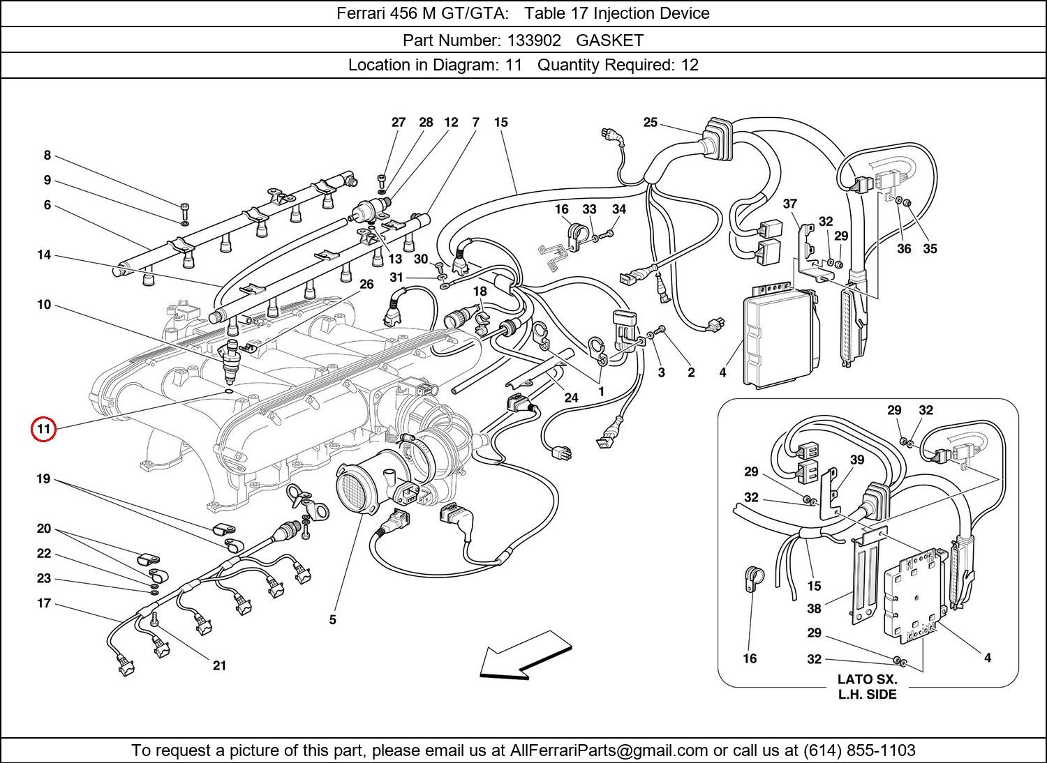 Ferrari Part 133902