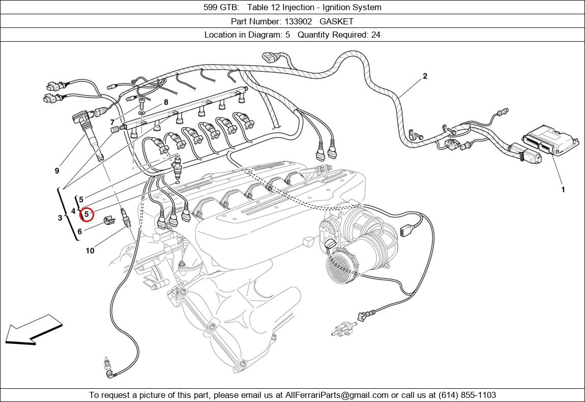 Ferrari Part 133902