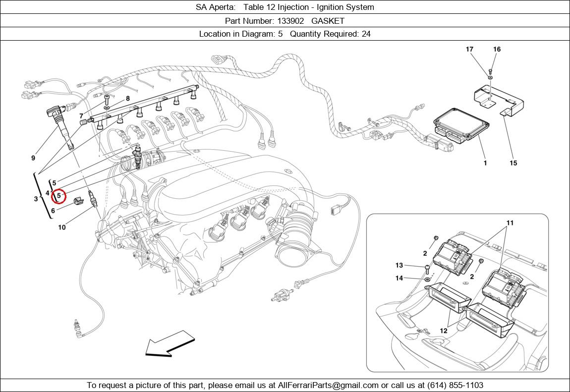 Ferrari Part 133902