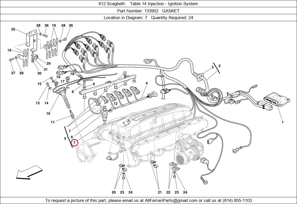 Ferrari Part 133902