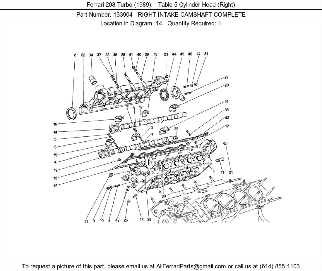 Ferrari Part 133904