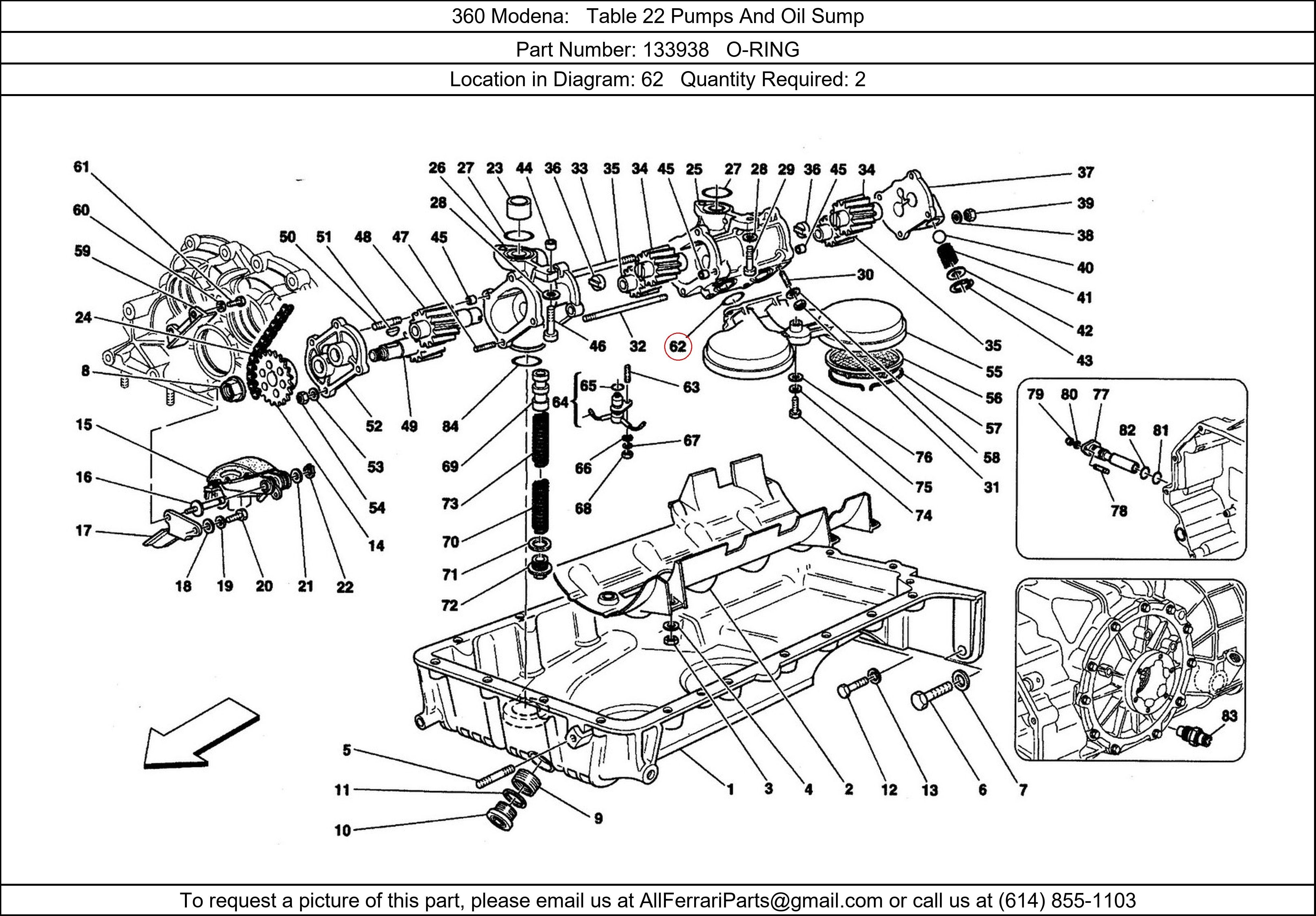 Ferrari Part 133938