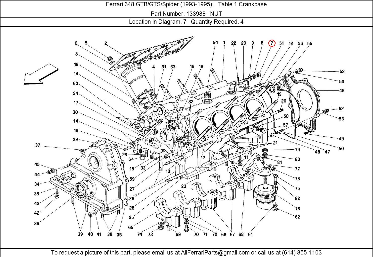 Ferrari Part 133988