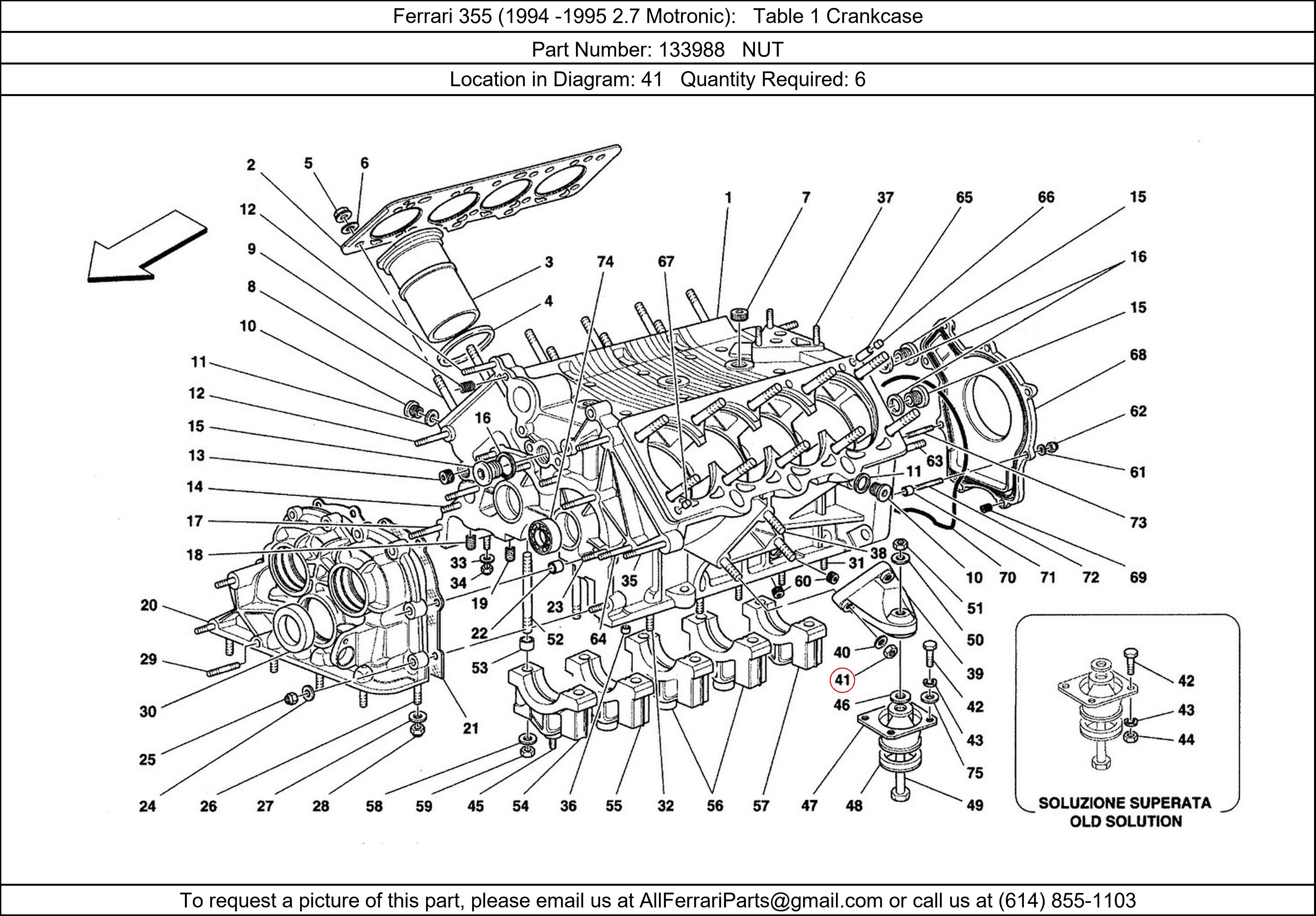 Ferrari Part 133988