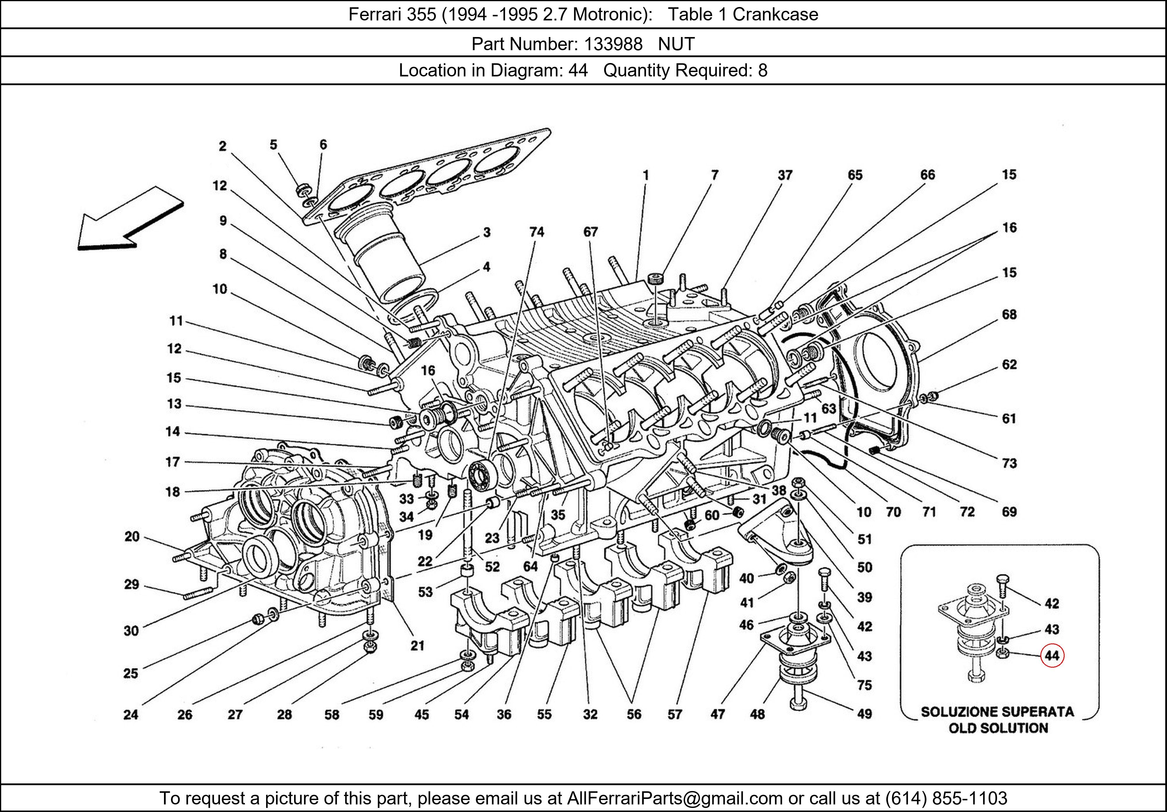 Ferrari Part 133988