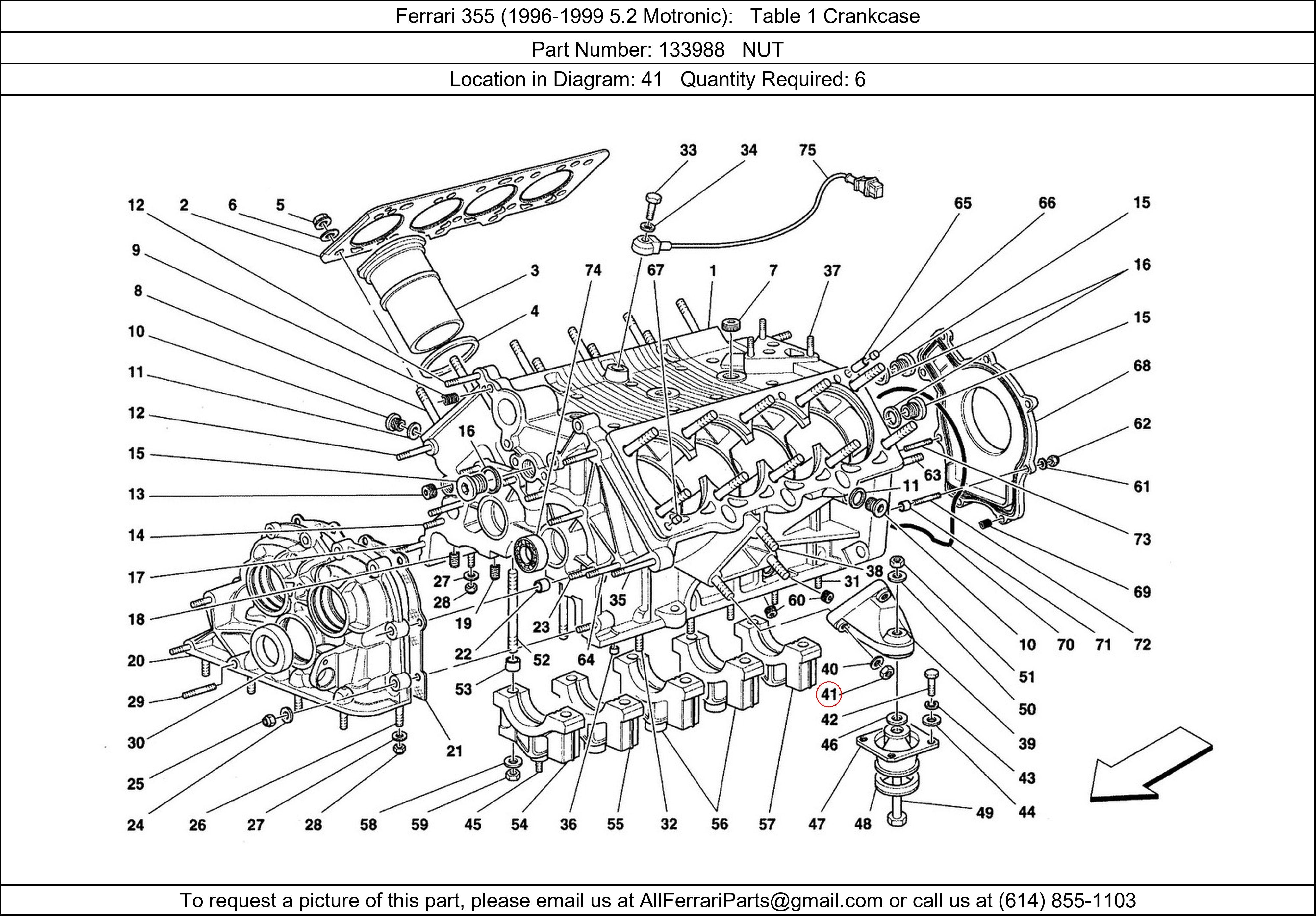 Ferrari Part 133988