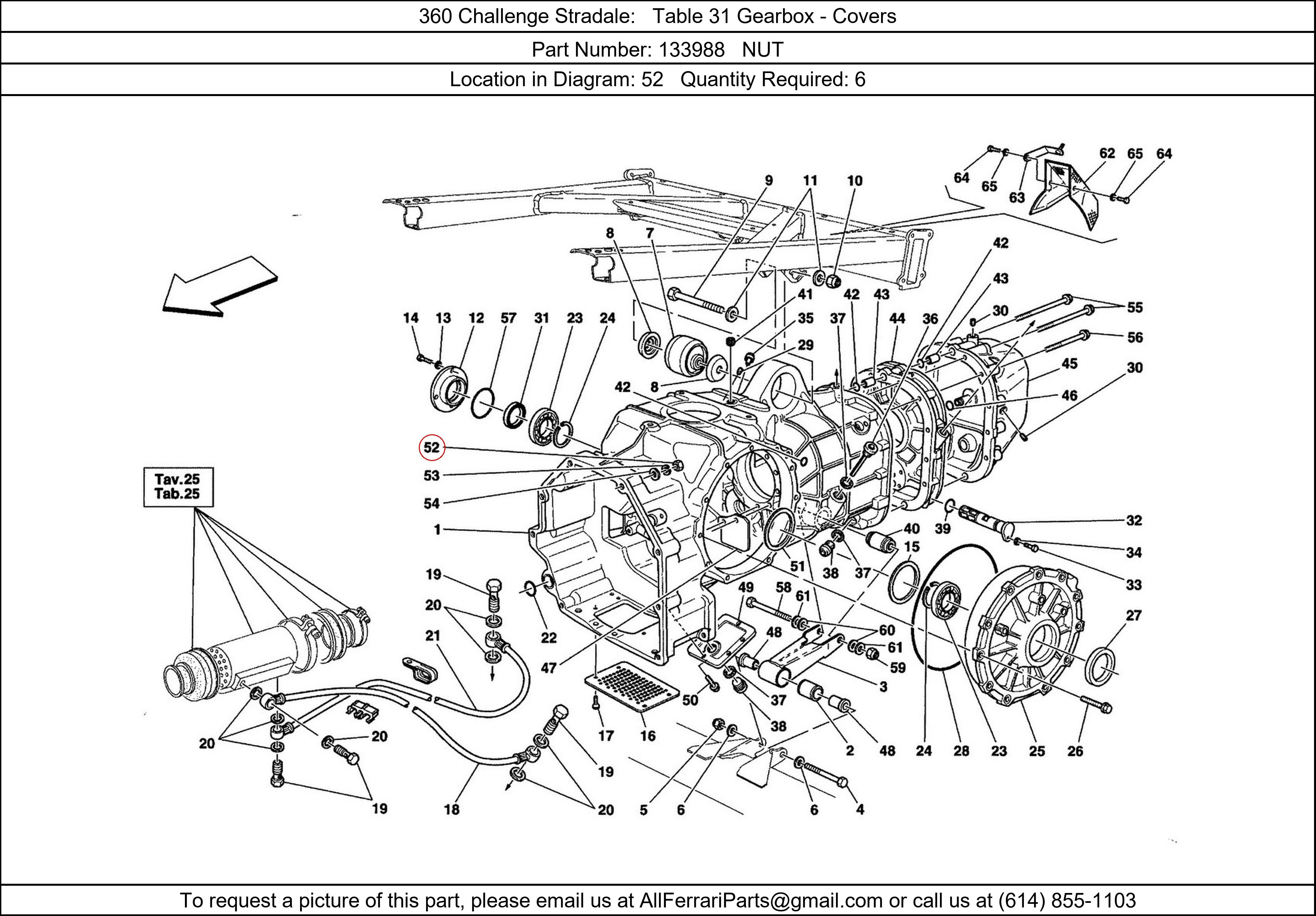 Ferrari Part 133988