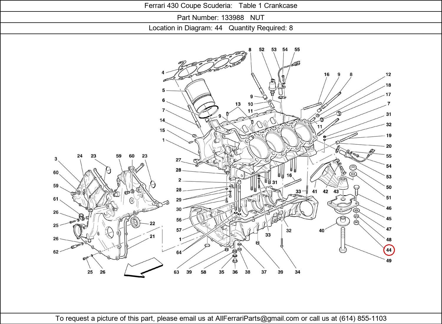 Ferrari Part 133988