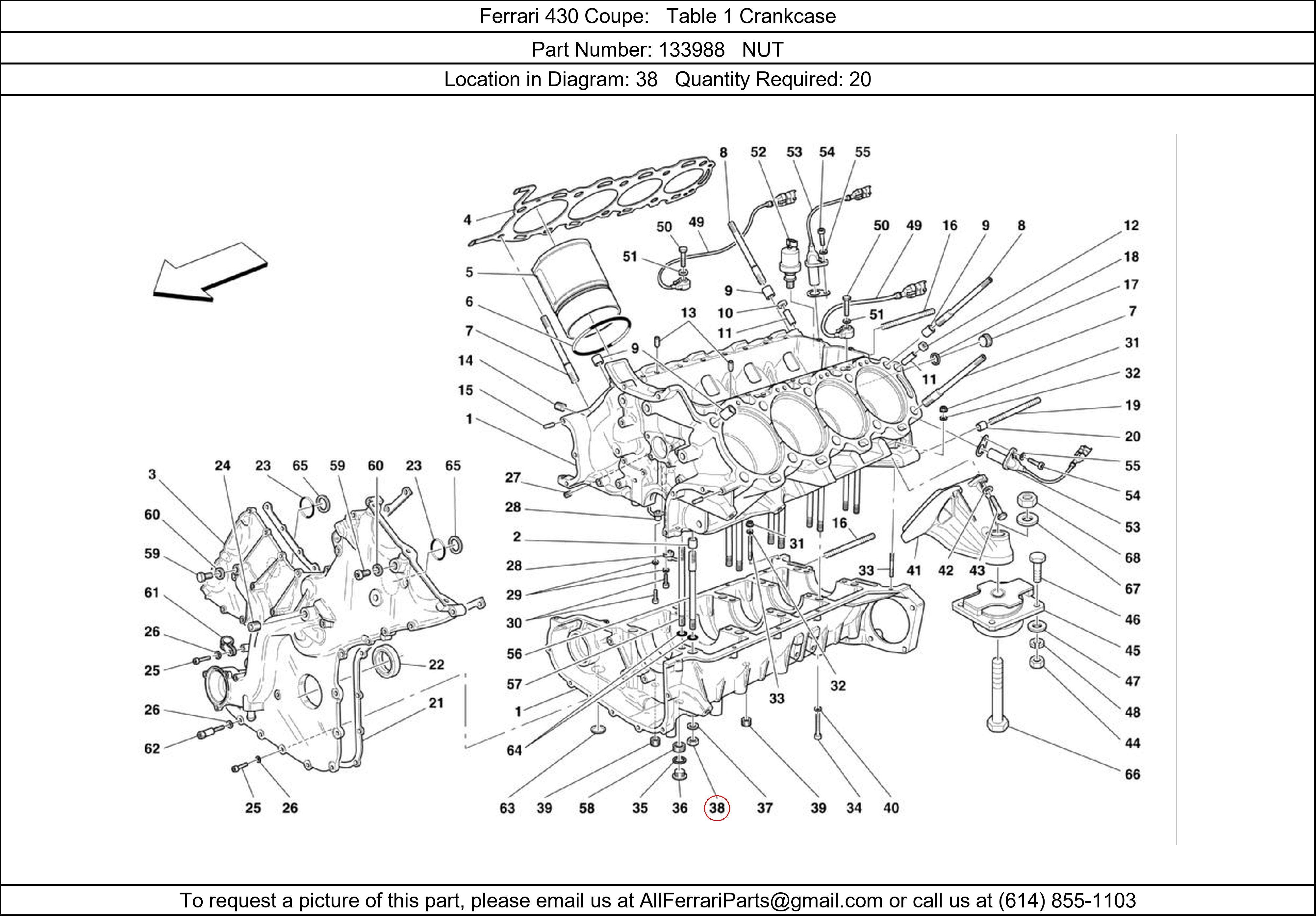 Ferrari Part 133988